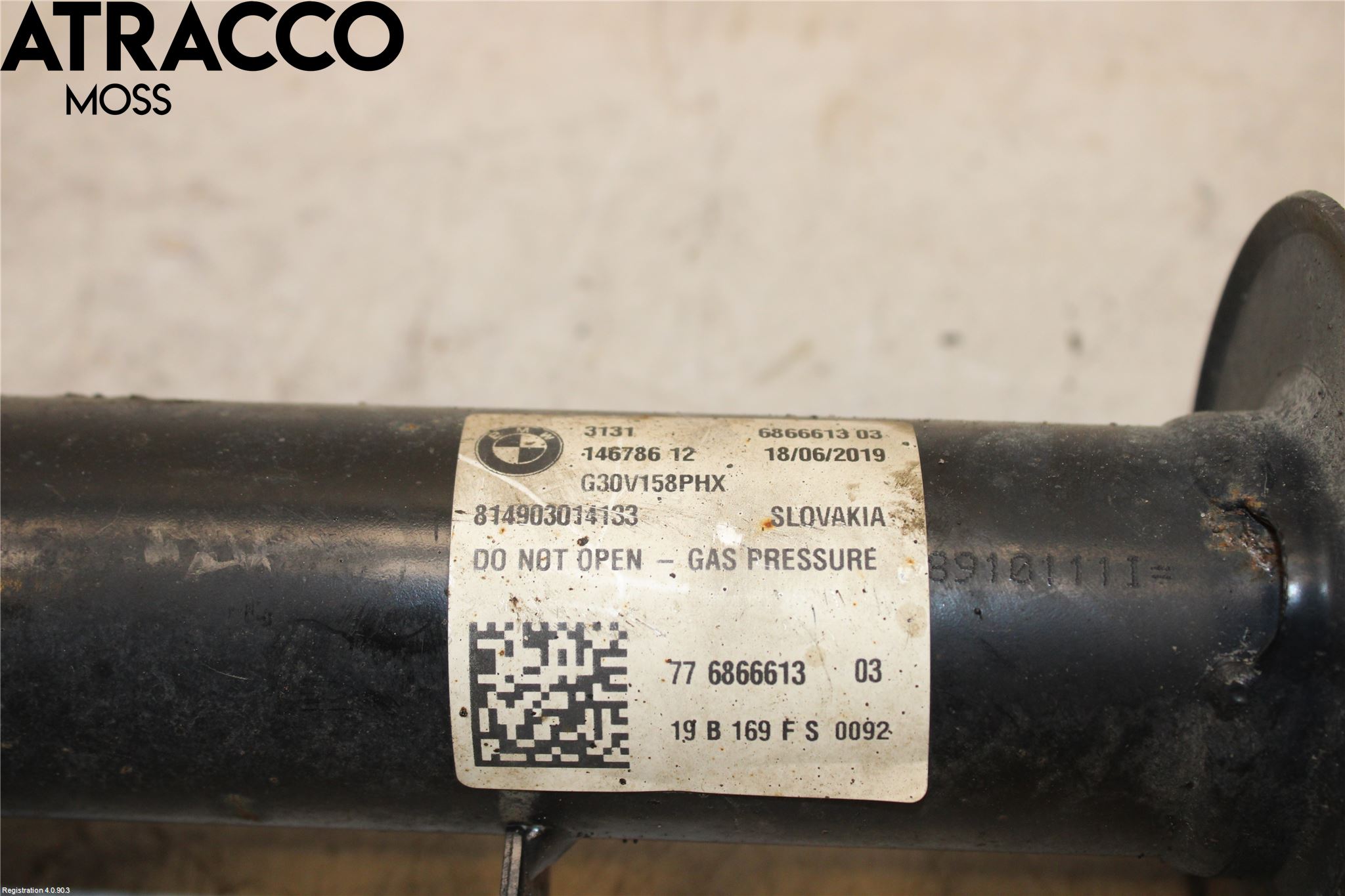 BMW 5 G30/G31/F90 17-23 Fjærbein Foran Venstre