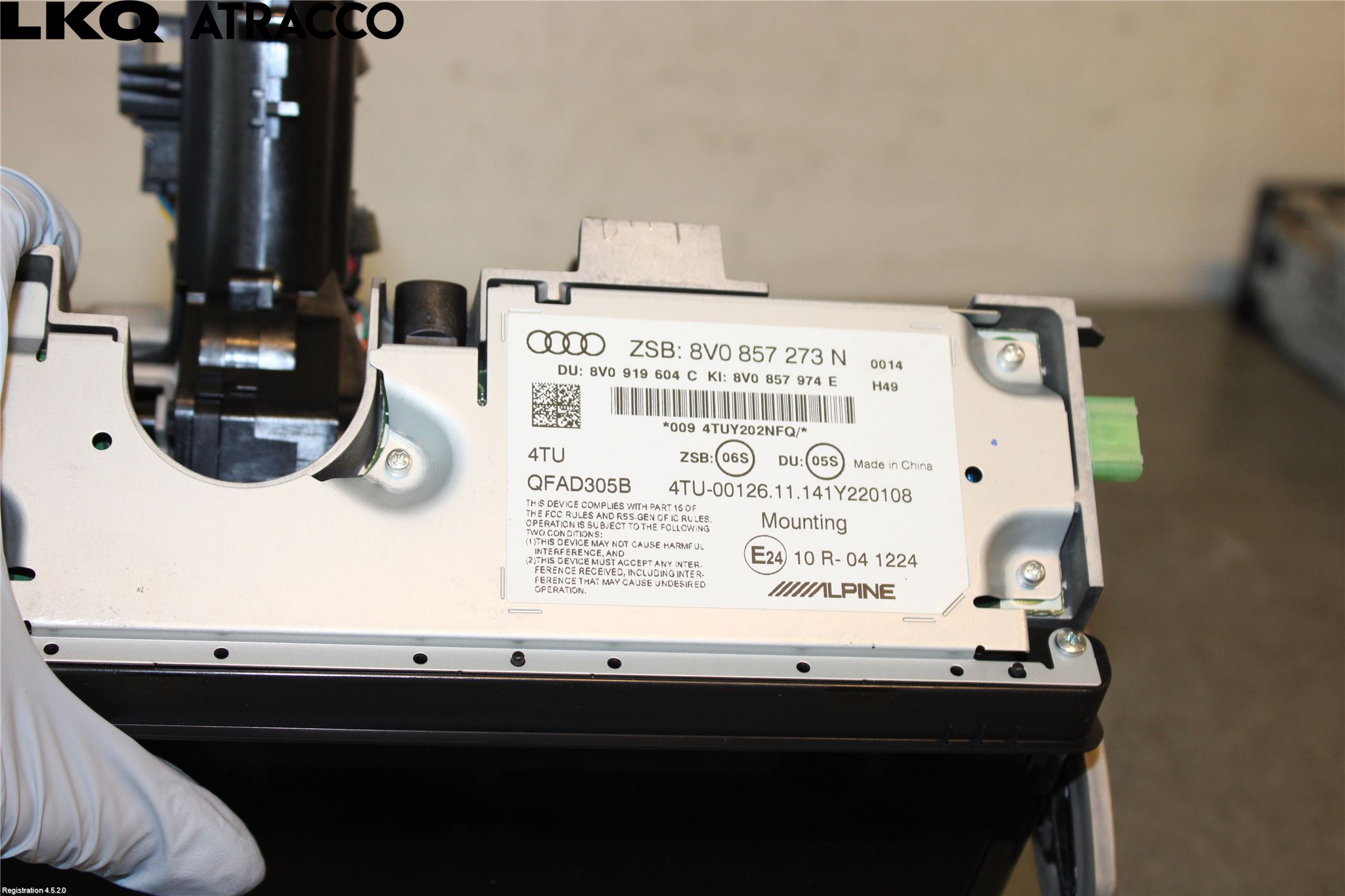 Audi A3/S3 05-13 Multifunktionsdisplay