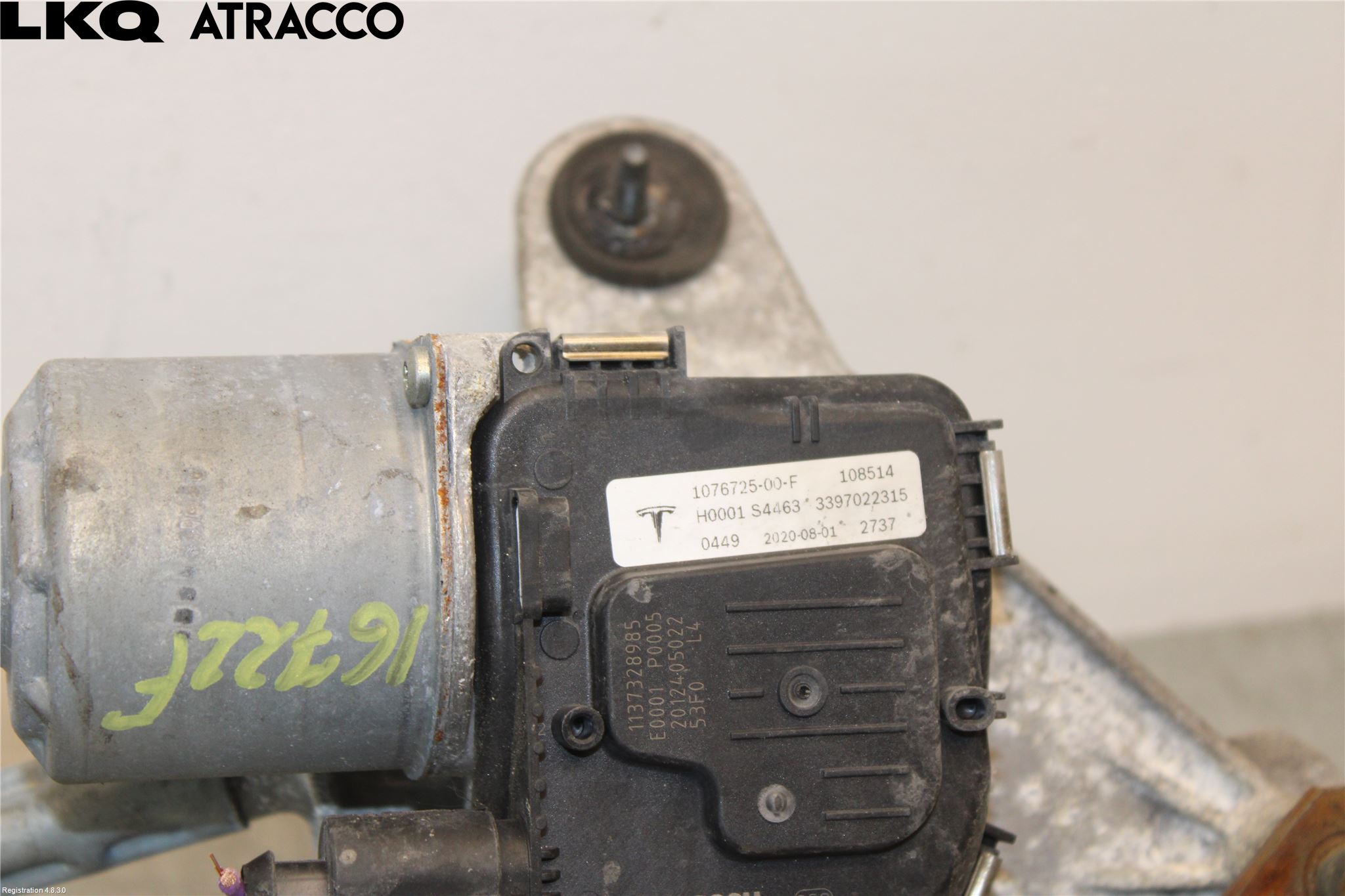 Tesla MODEL 3 17- Viskermotor Frontrute