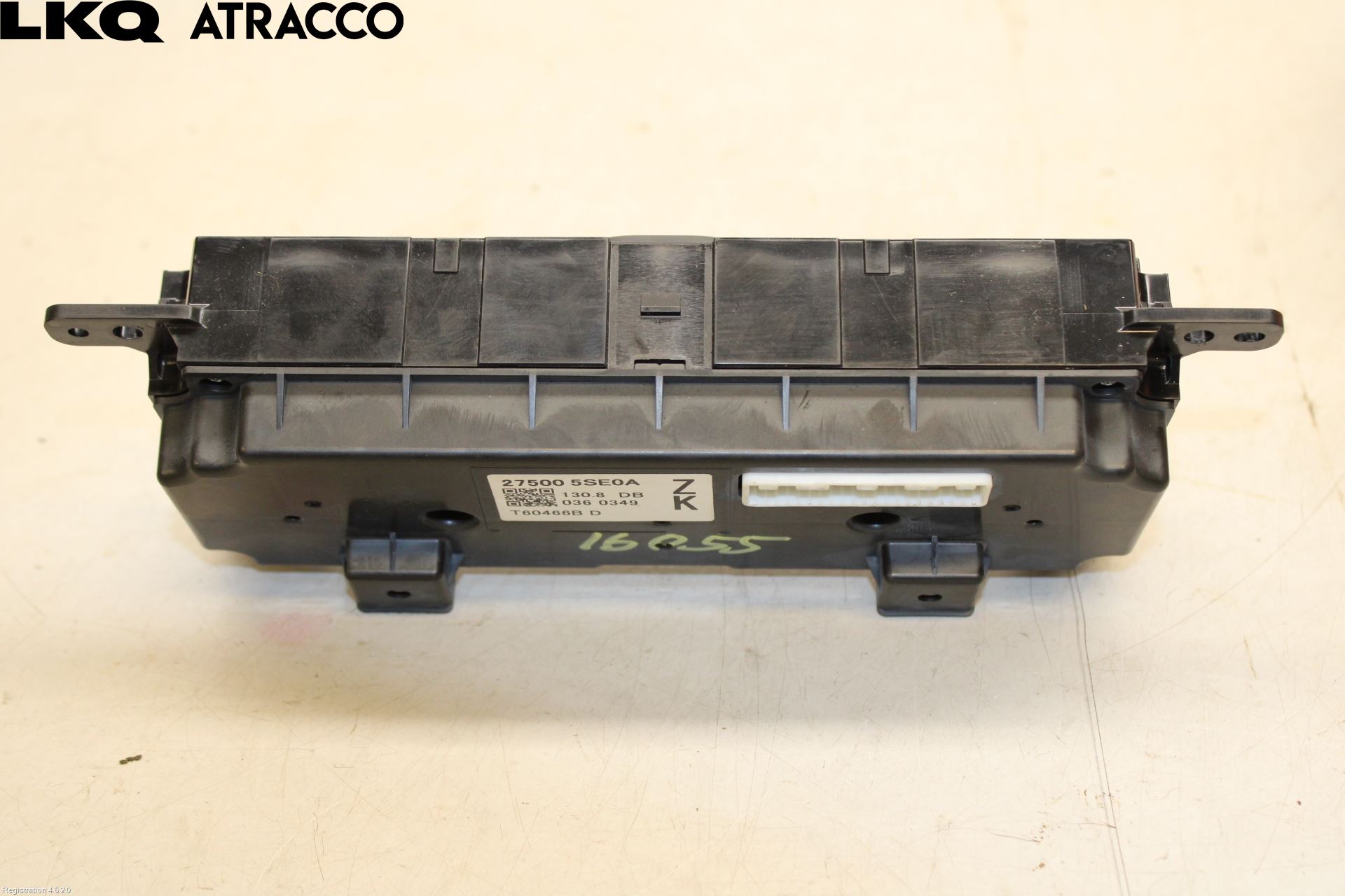 Nissan LEAF 18- Varme Ac Betjening-Display