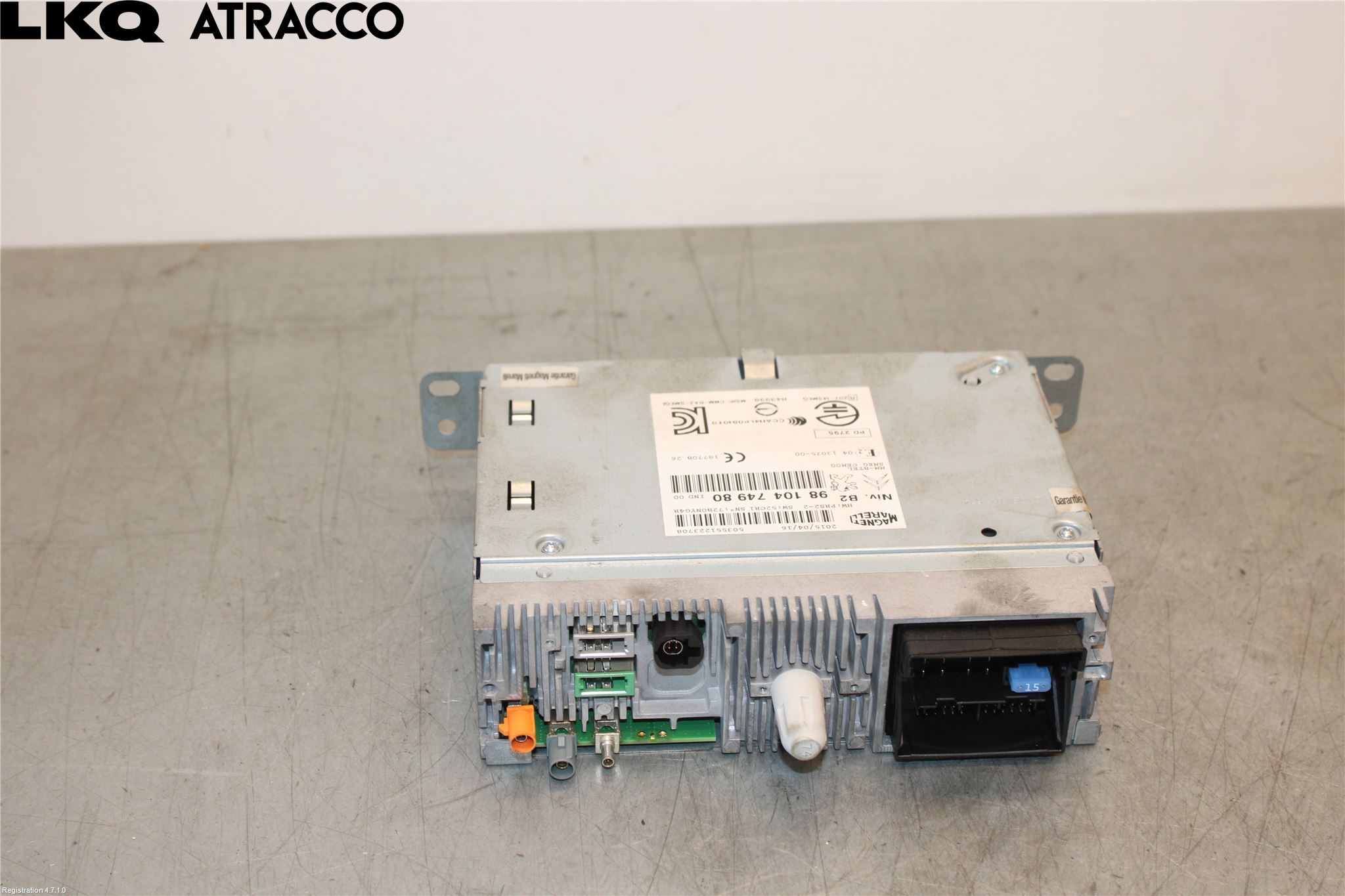 Peugeot 308 14-21 Stereo Radio