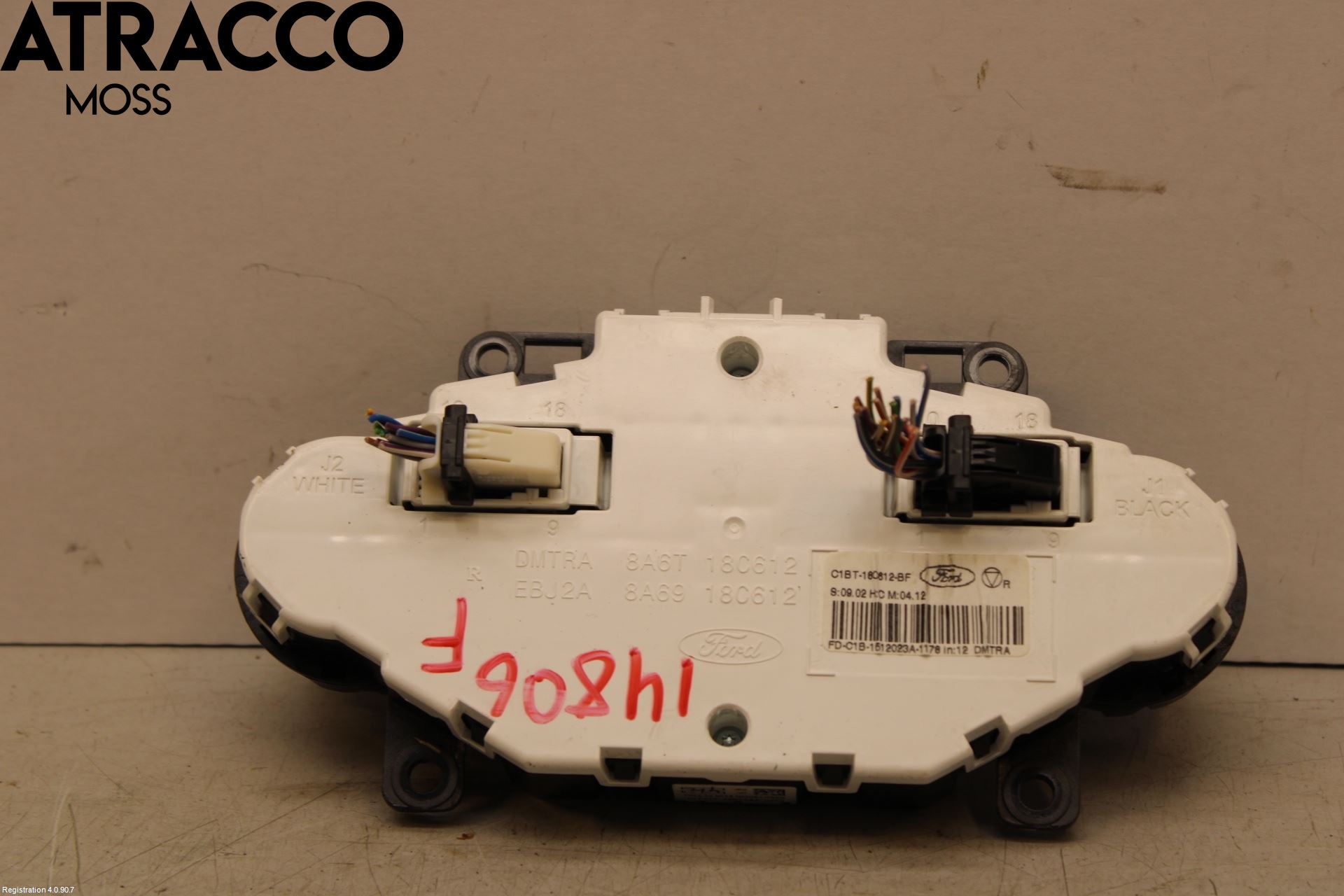 Ford FIESTA 13-17 Varme Ac Betjening-Display