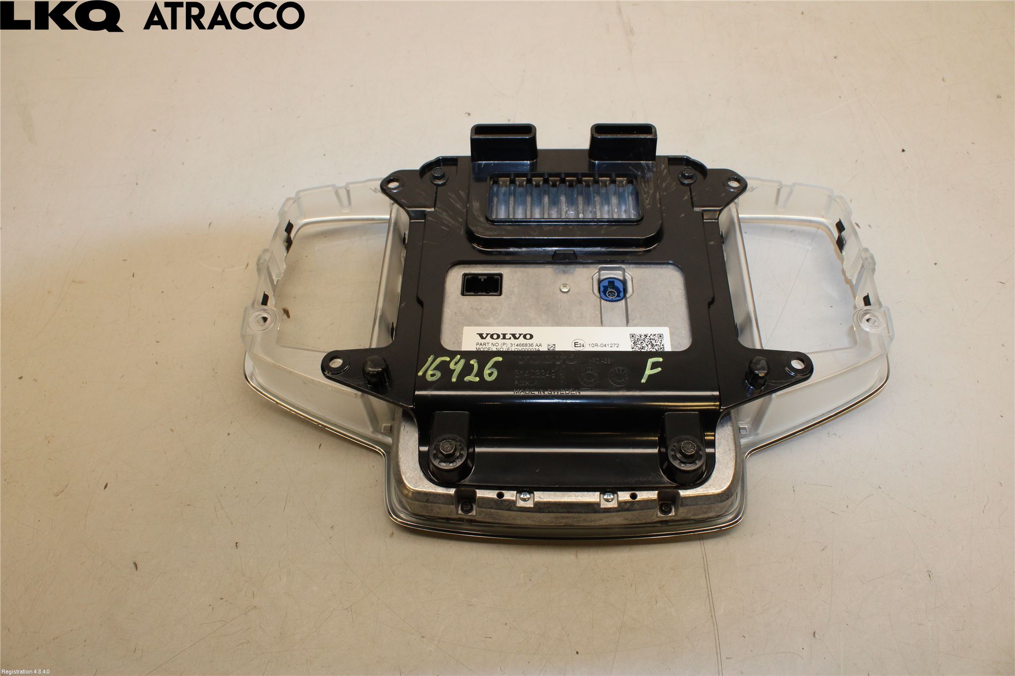 Volvo XC90/RECHARGE 16- Multifunktionsdisplay