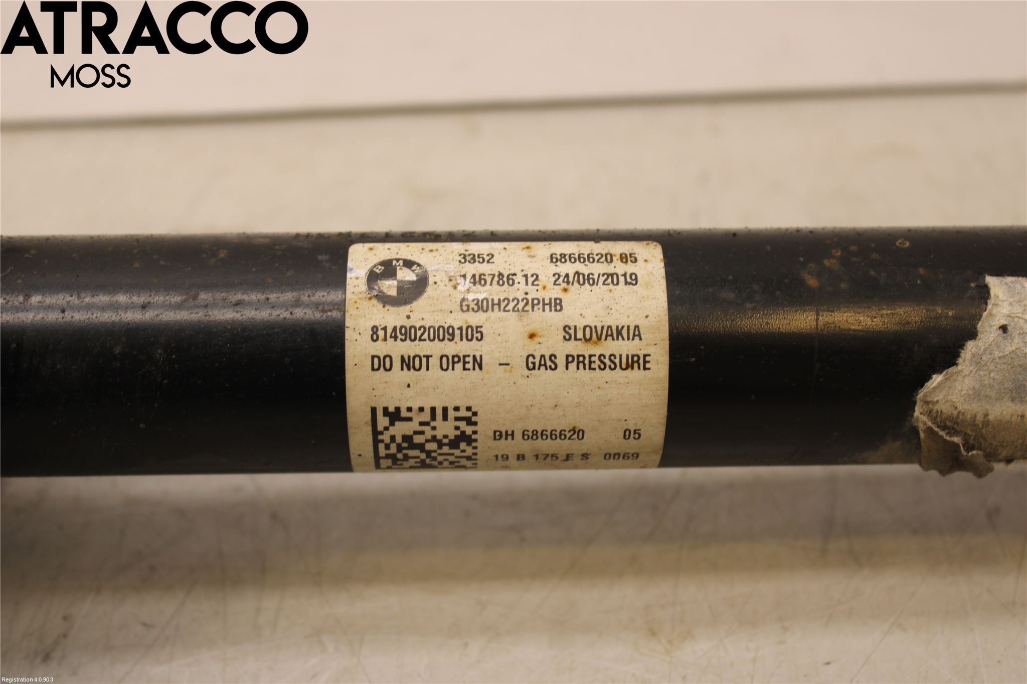 BMW 5 G30/G31/F90 17-23 Fjærbein Bak Høyre