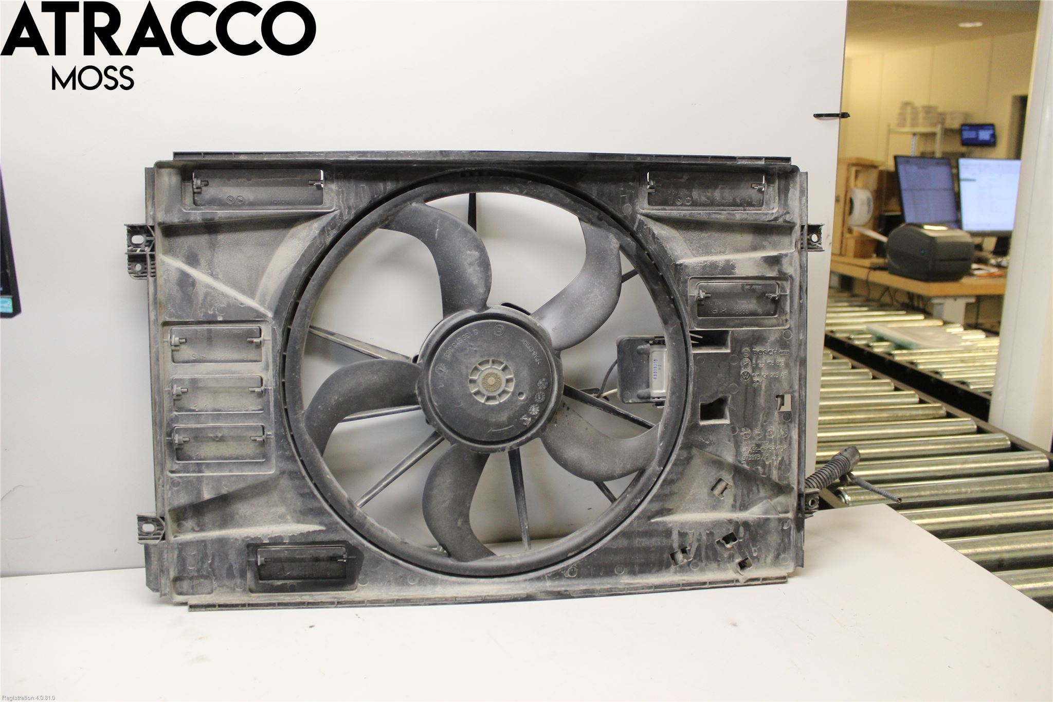 Volkswagen VW GOLF VI 09-13 Kjølevifte Elektrisk