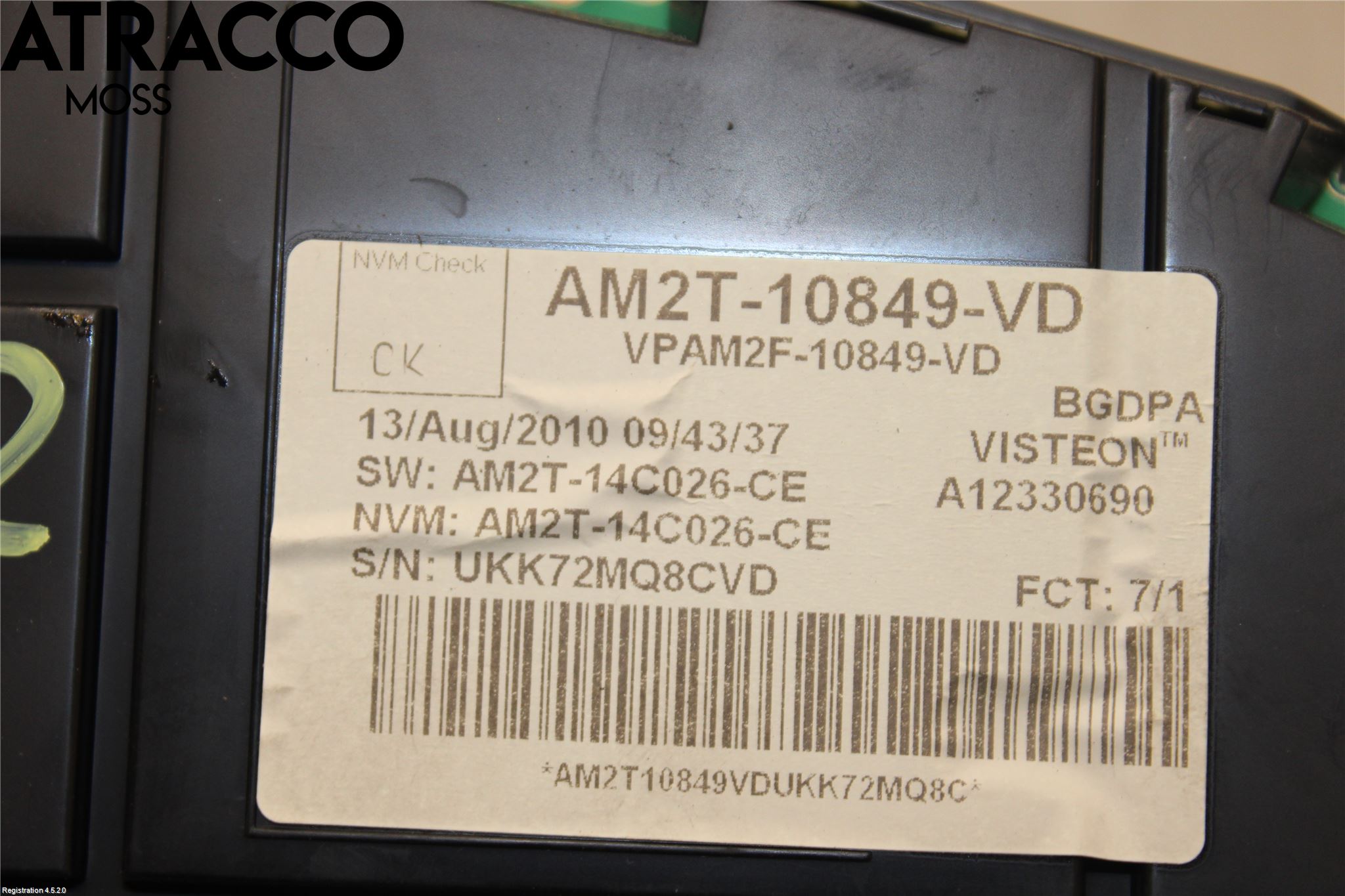 Ford S-MAX 06-15 Instr Kombinert