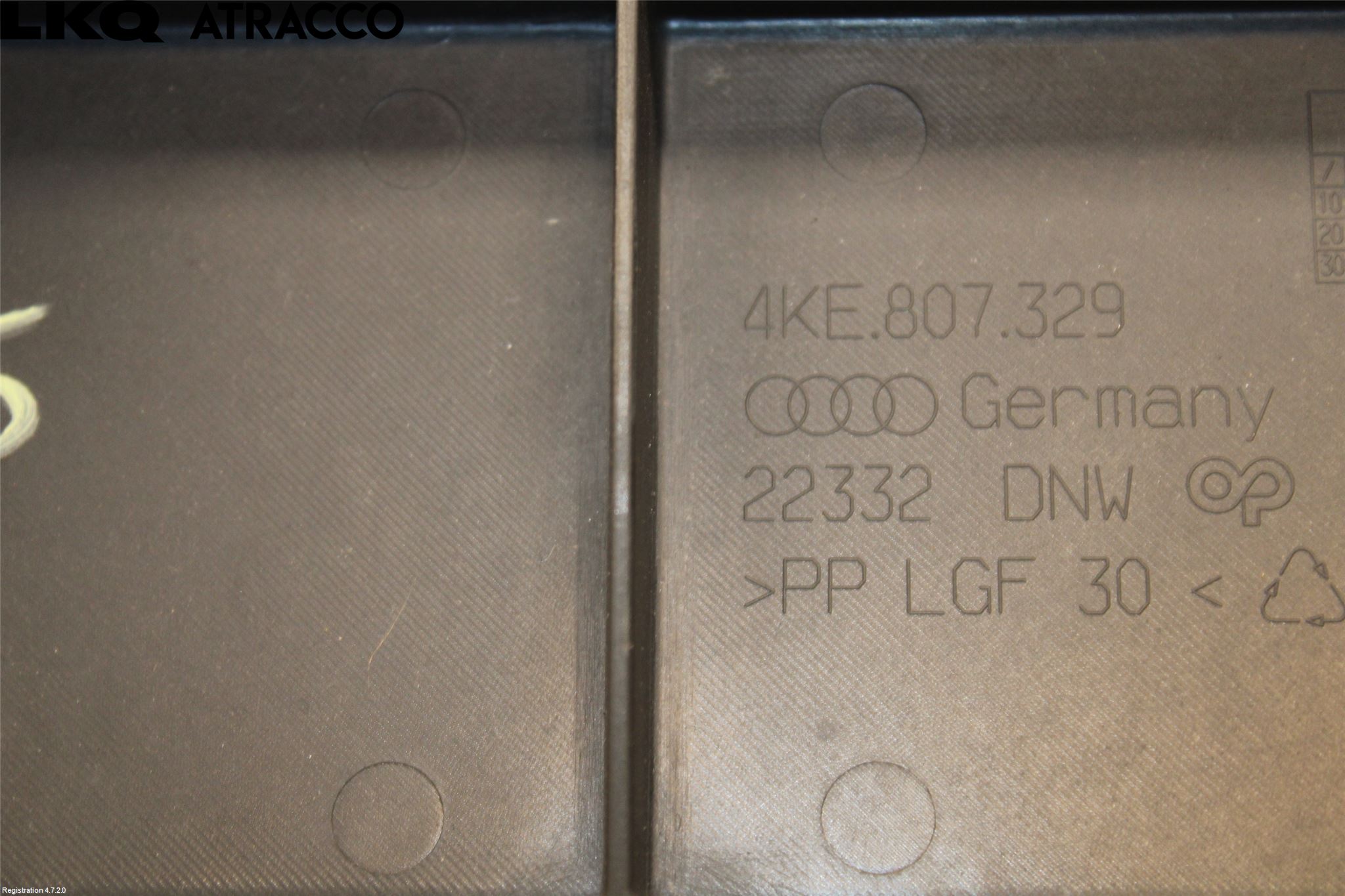 Audi E-TRON, S GE 19- Støtfanger Bak Midt Del