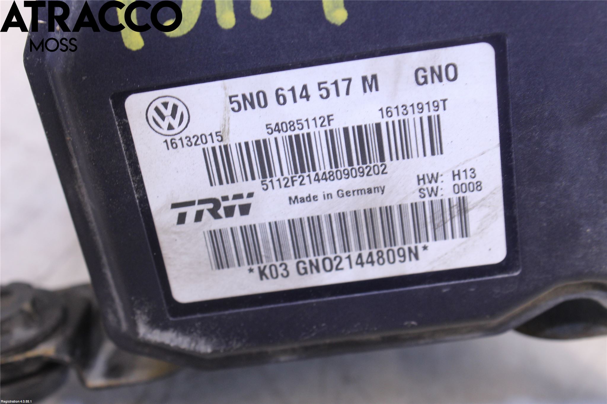 Volkswagen VW TIGUAN 07-16 Abs Hydraulikkaggregat