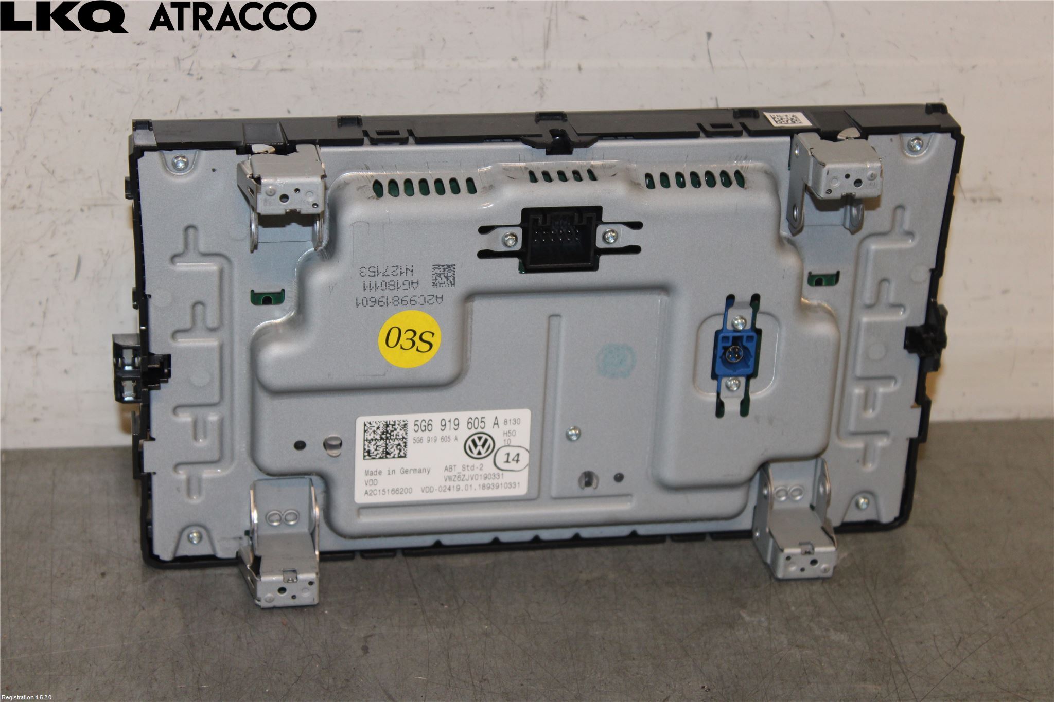 Volkswagen VW POLO VI 18->> Multifunktionsdisplay