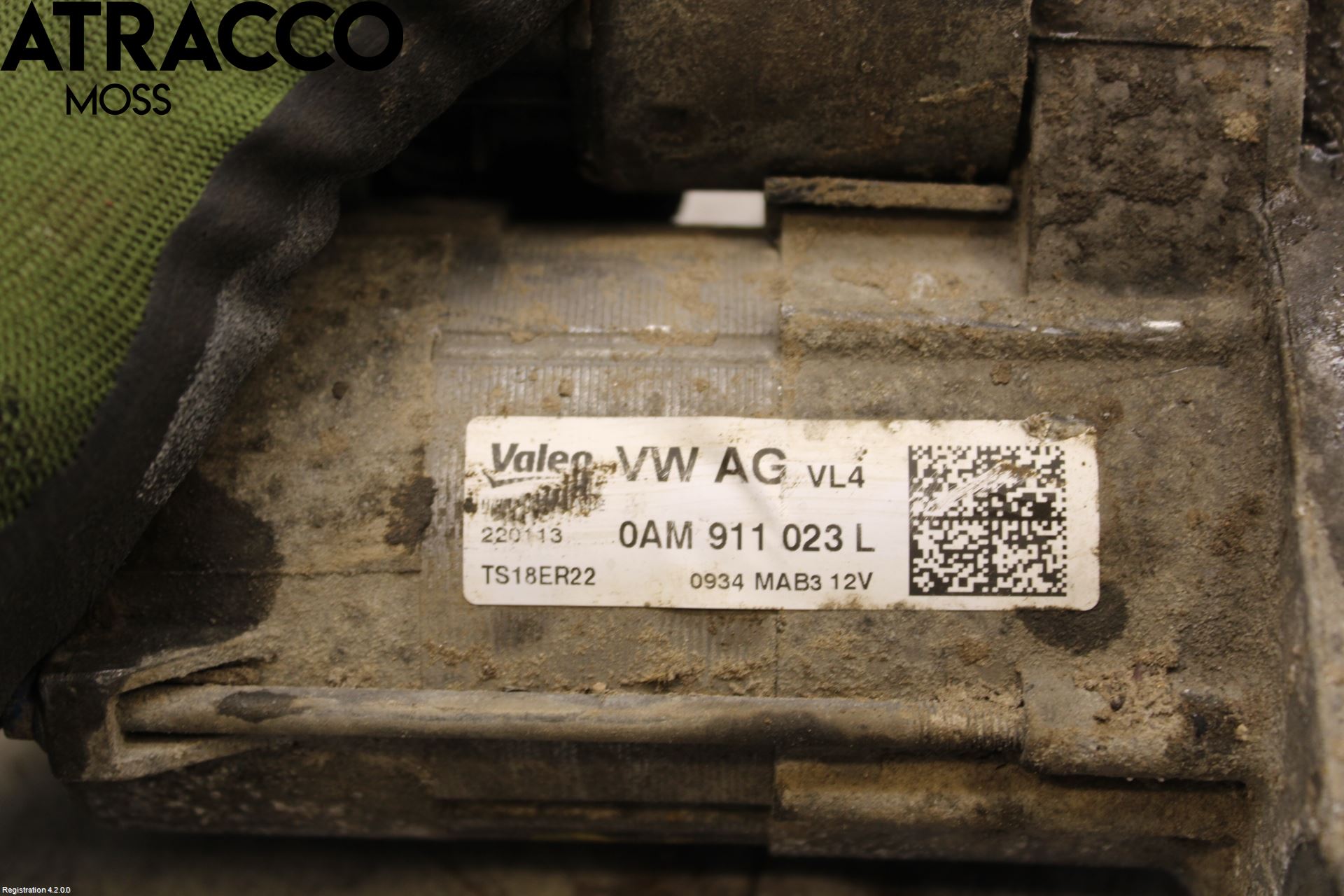 Volkswagen VW TOURAN 10-15 Startmotor Diesel