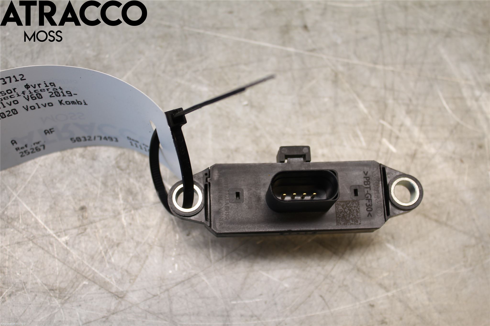 Volvo V60 19- Sensor Øvrig