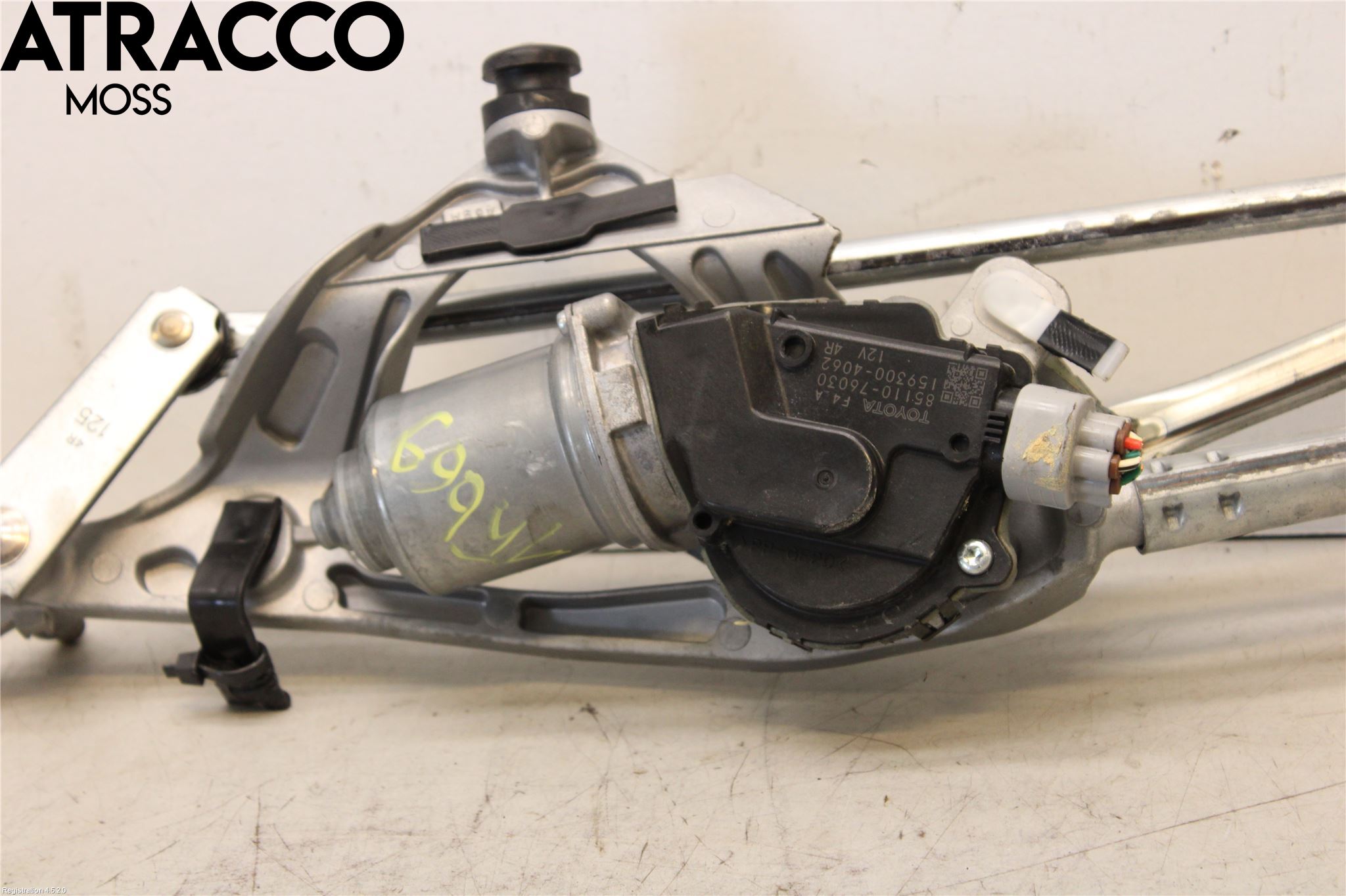 Lexus CT 200h Viskermotor Frontrute