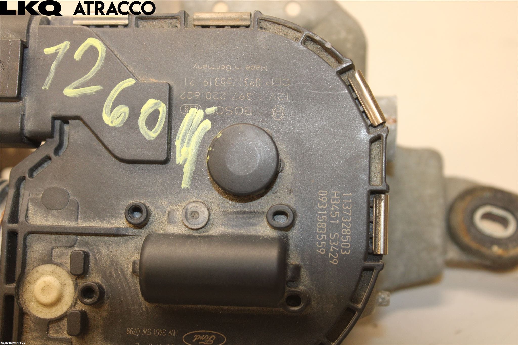 Ford S-MAX 06-15 Viskermotor Frontrute