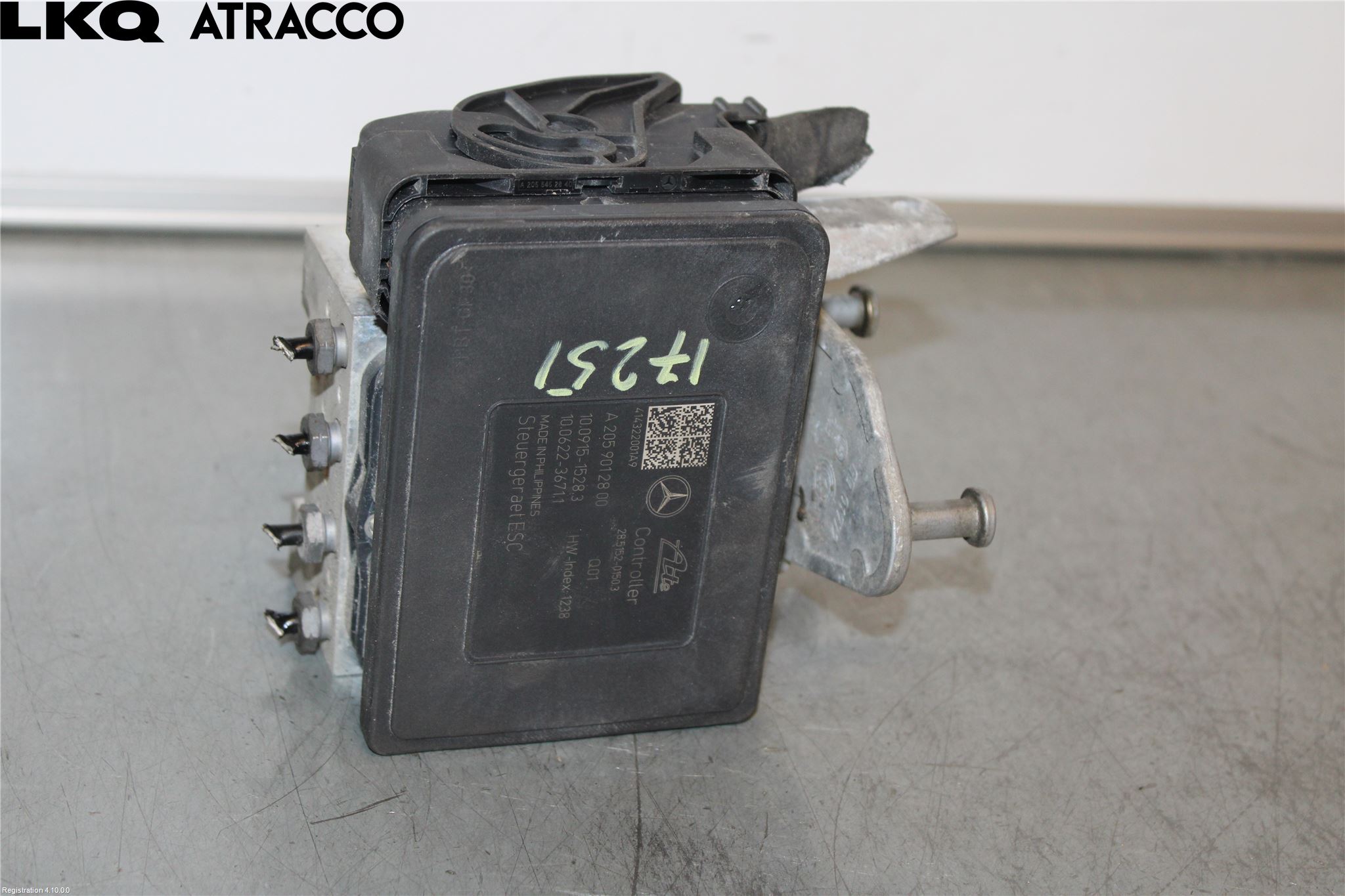 Mercedes-Benz MB C-KLASS (W205) 14-21 Abs Hydraulikkaggregat