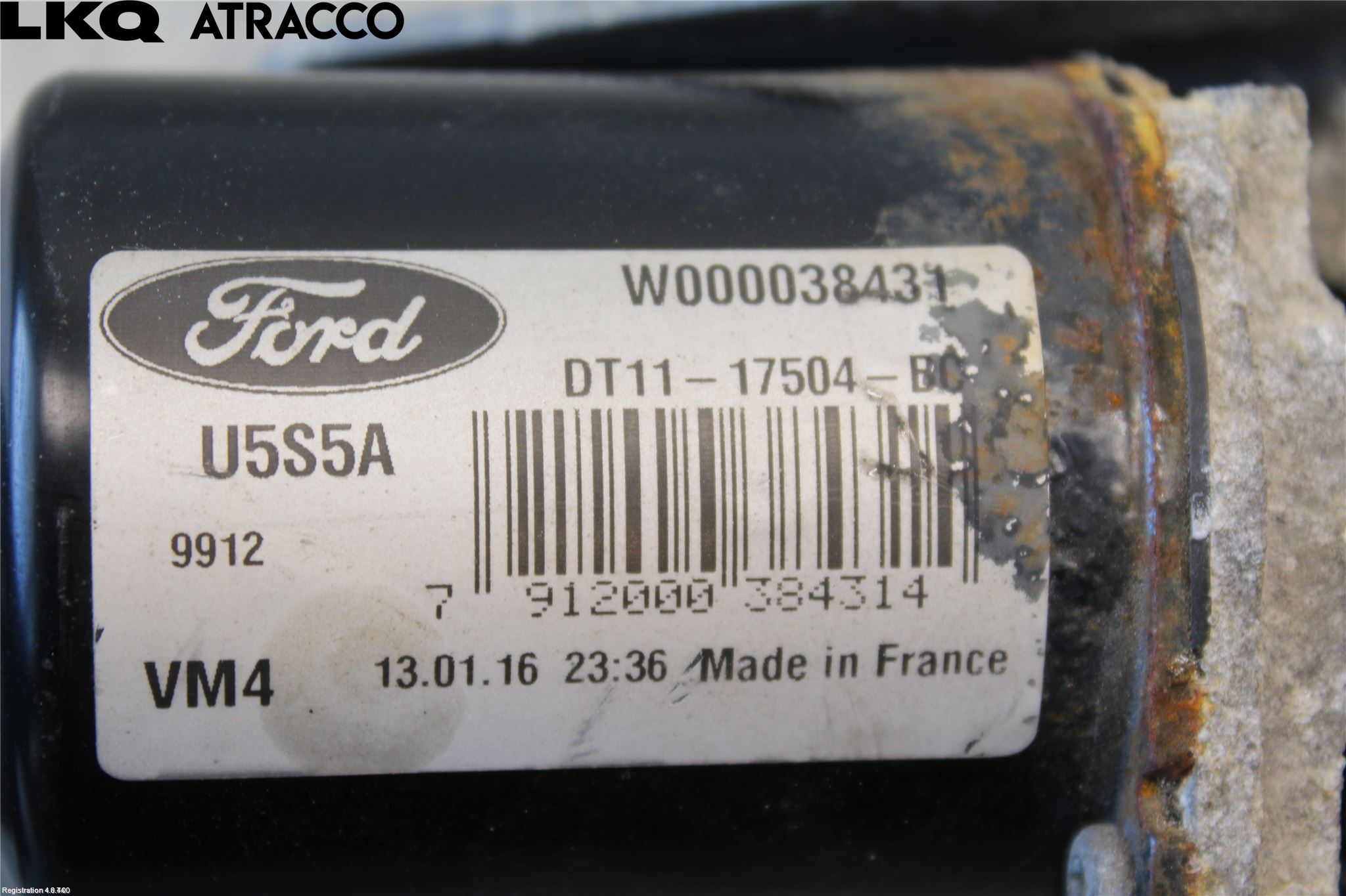 Ford TRANSIT/TOURNEO CONNECT 13-22 Viskermotor Frontrute