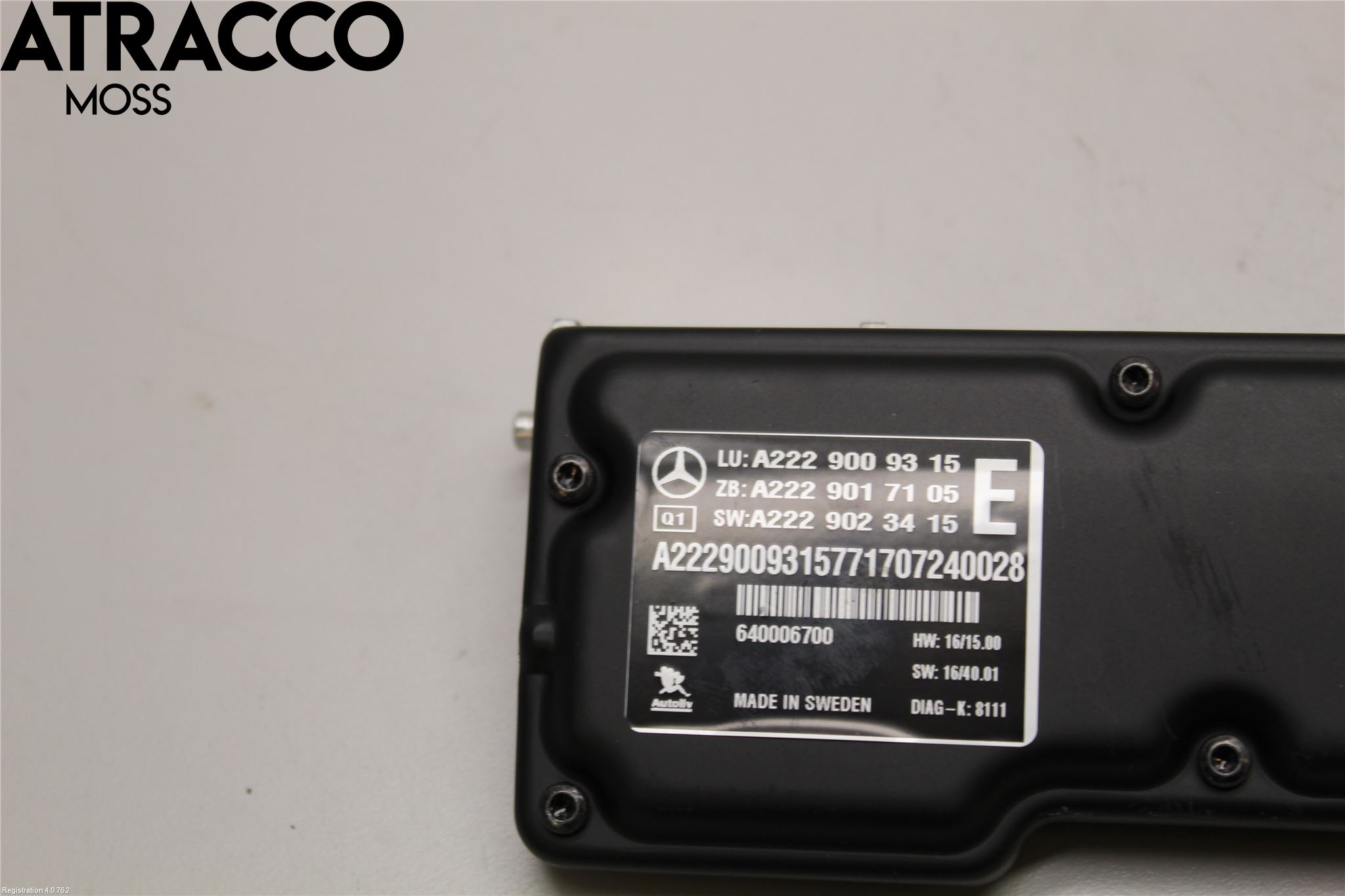 Mercedes-Benz MB S-KLASS (W222) 13-20 Parkeringshjelp Kamera
