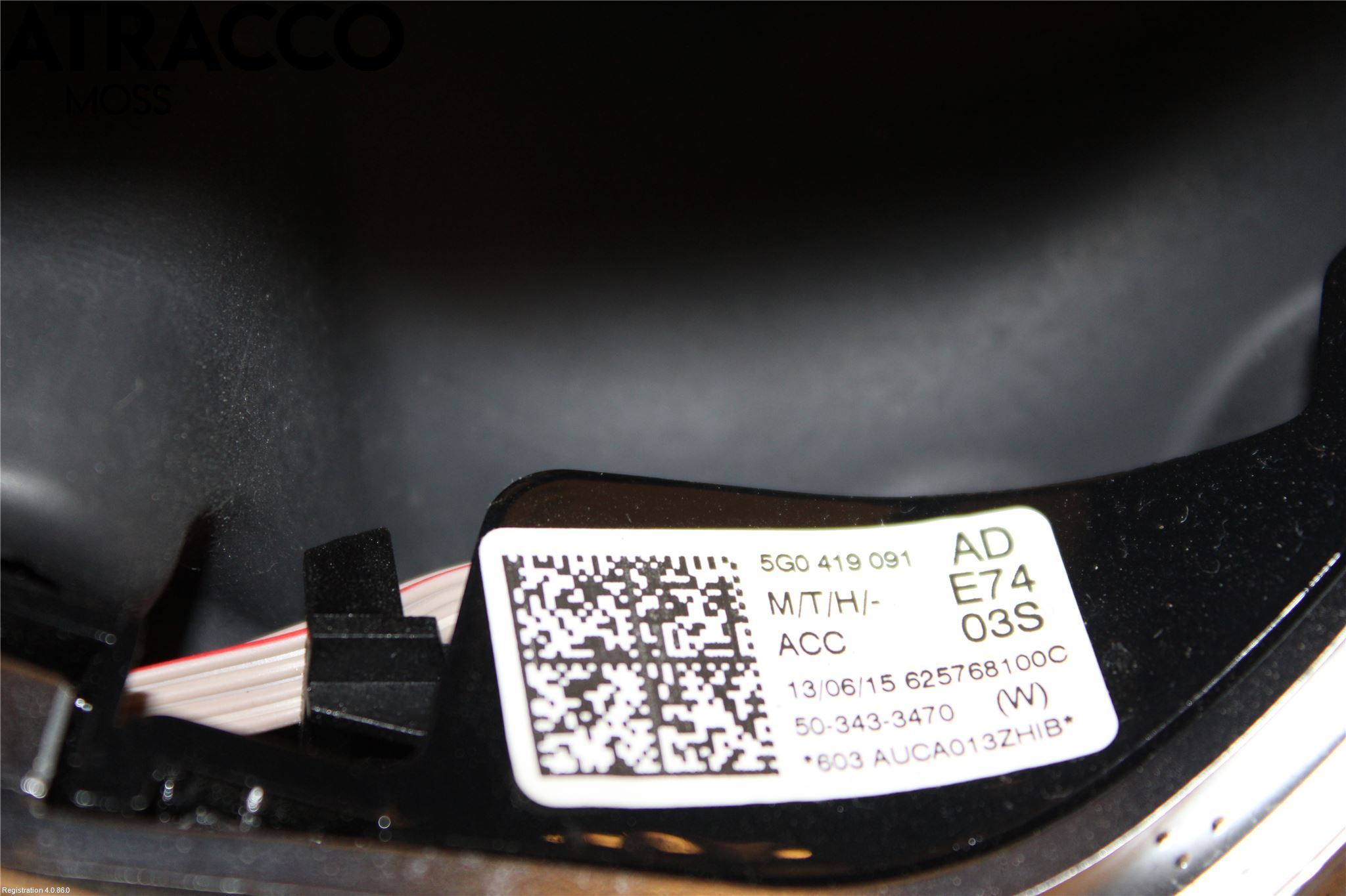 Volkswagen VW PASSAT 15-19 Ratt