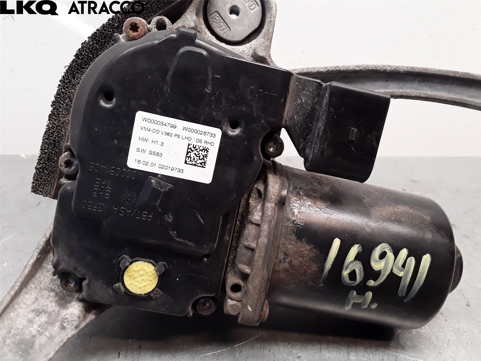 Ford TRANSIT/TOURNEO CUSTOM 13-24 Viskermotor Frontrute