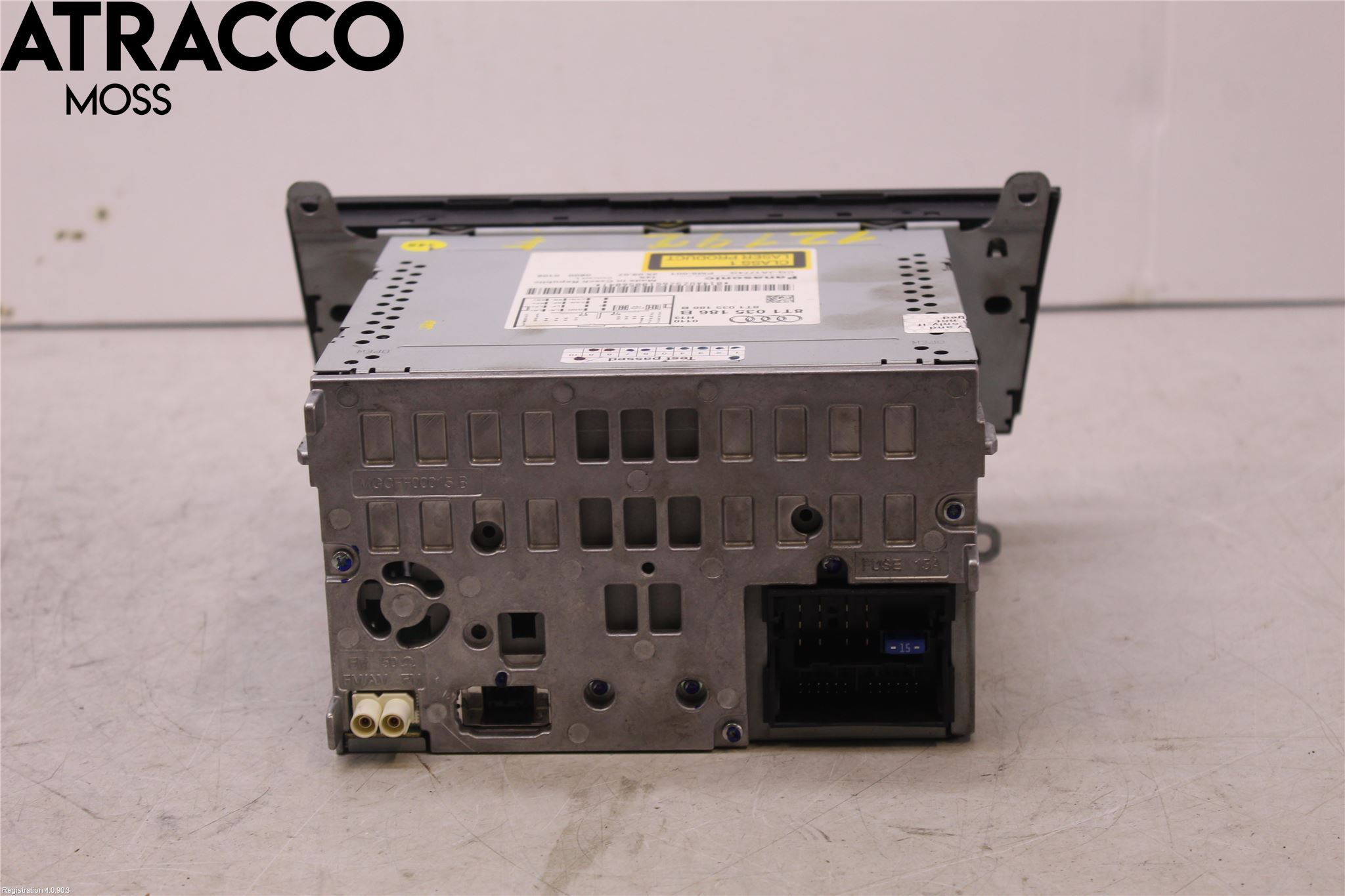 Audi A4/S4 08-11 Stereo Radio Med Cd