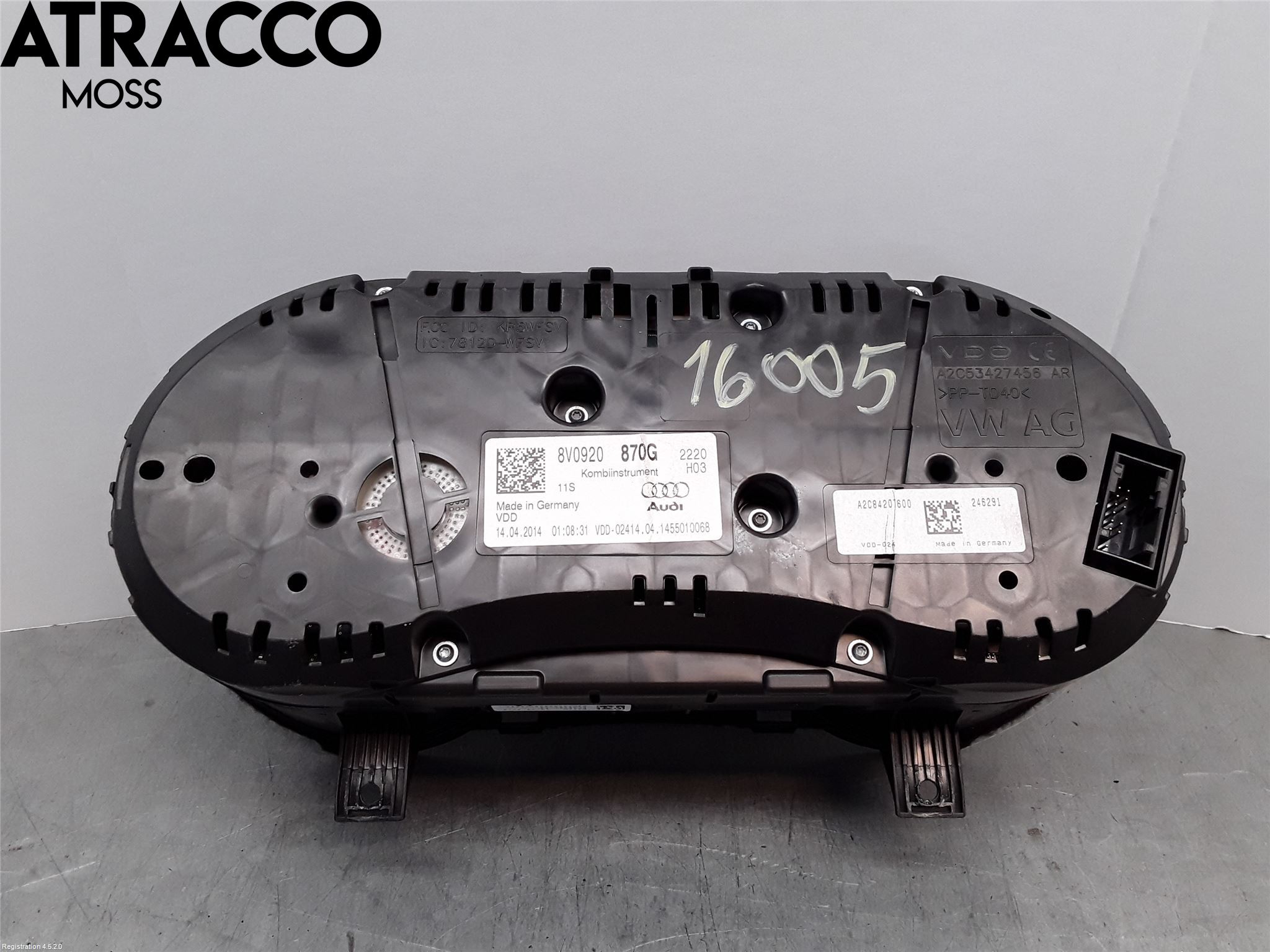 Audi A3/S3 05-13 Instr Kombinert