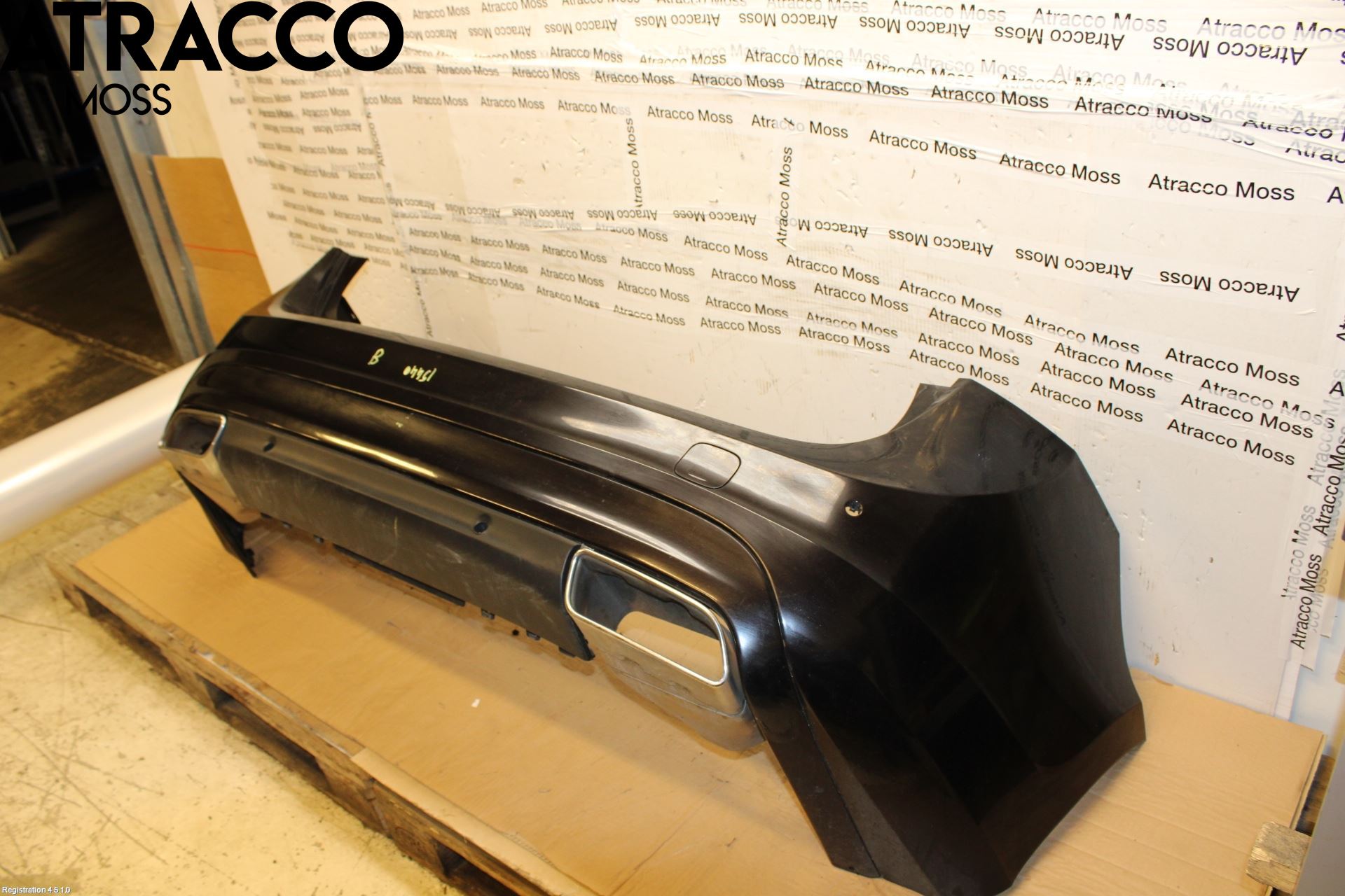 Volvo V60 14-18 Støtfanger Bak