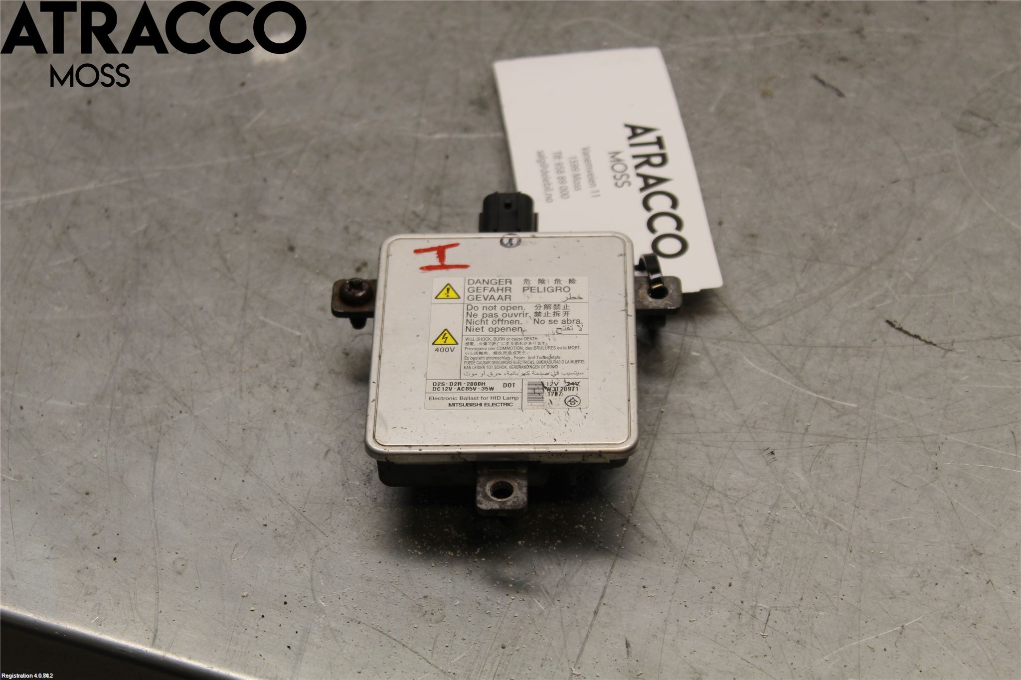 Mitsubishi ASX 10-22 Styreenhet Øvrig