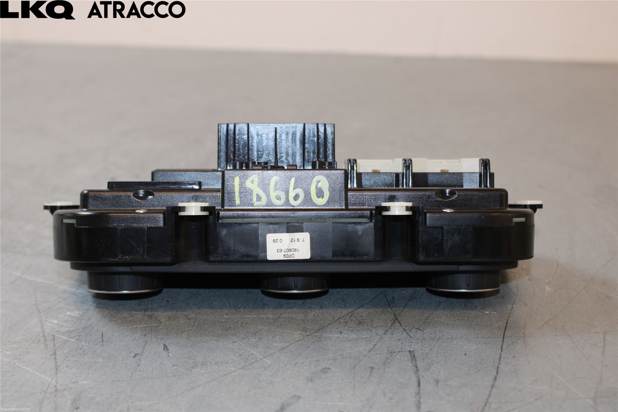 Volkswagen VW CADDY 11-15 Varme Ac Betjening-Display