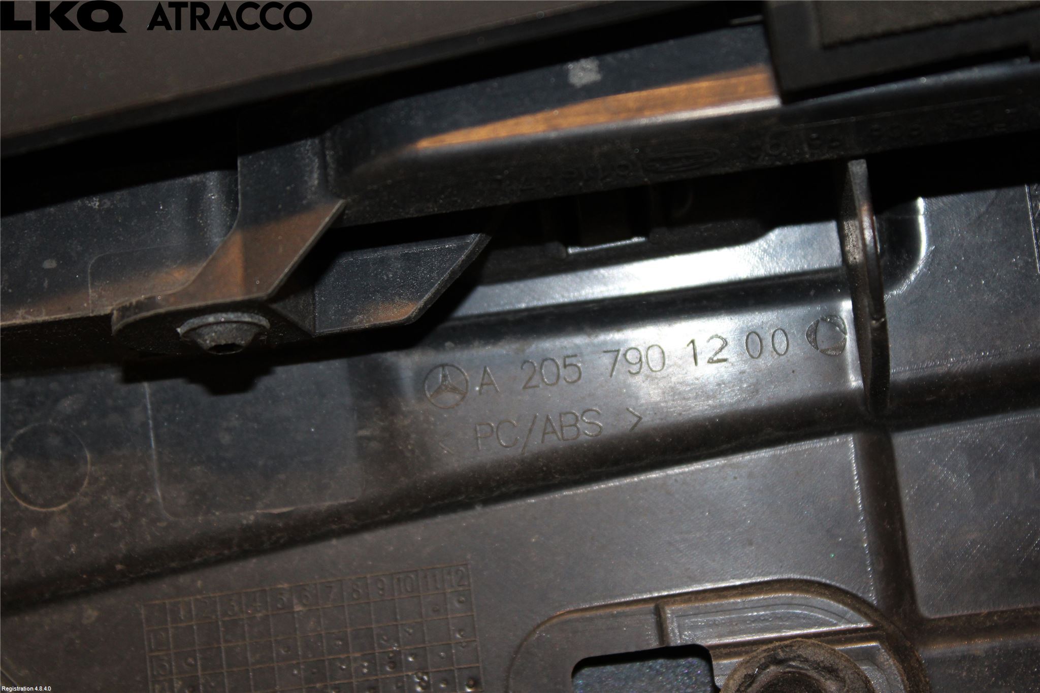 Mercedes-Benz MB C-KLASS (W205) 14-21 Spoiler Bakluke