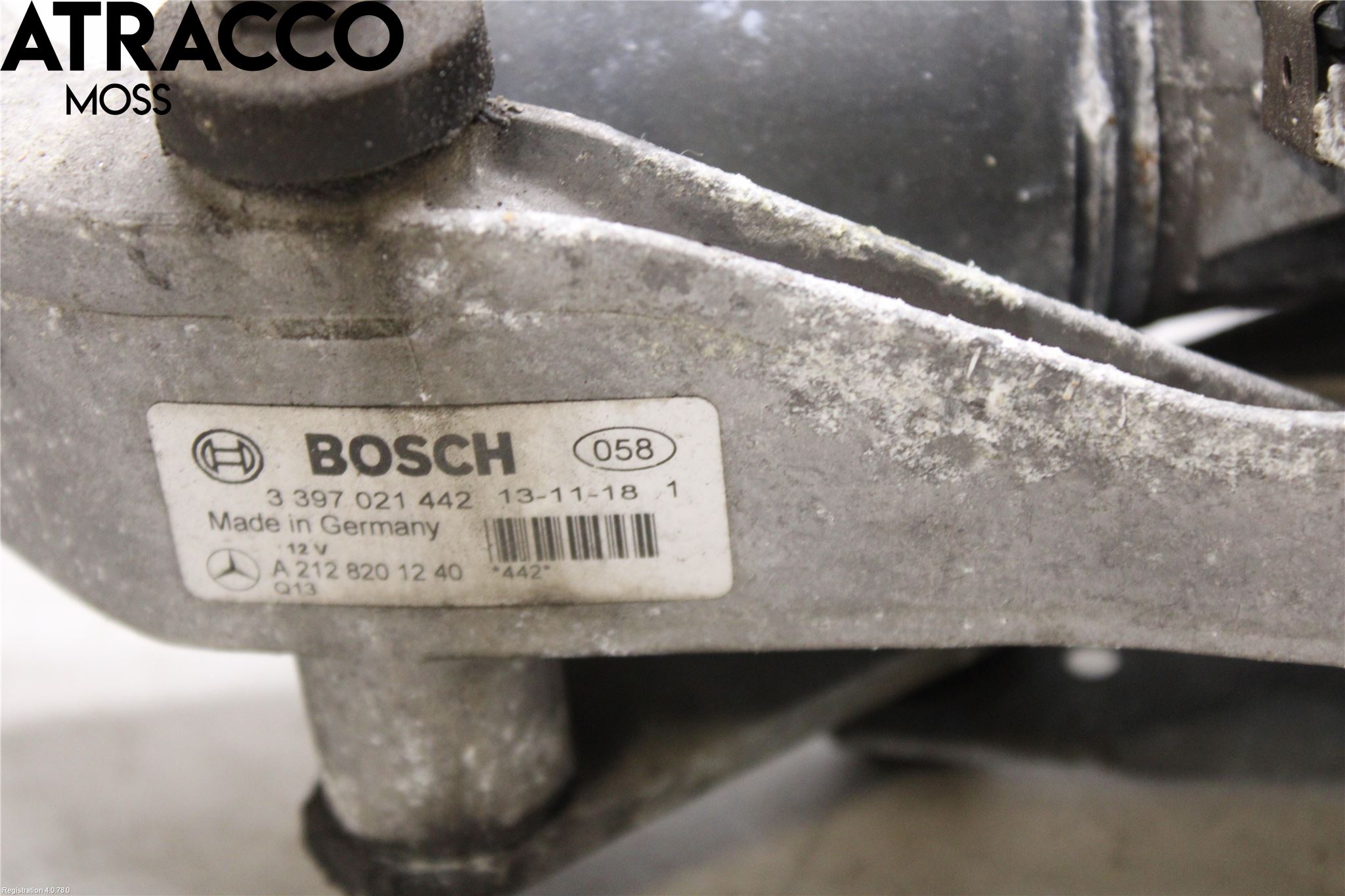 Mercedes-Benz MB E-KLASS (W212) 09-16 Viskermotor Frontrute