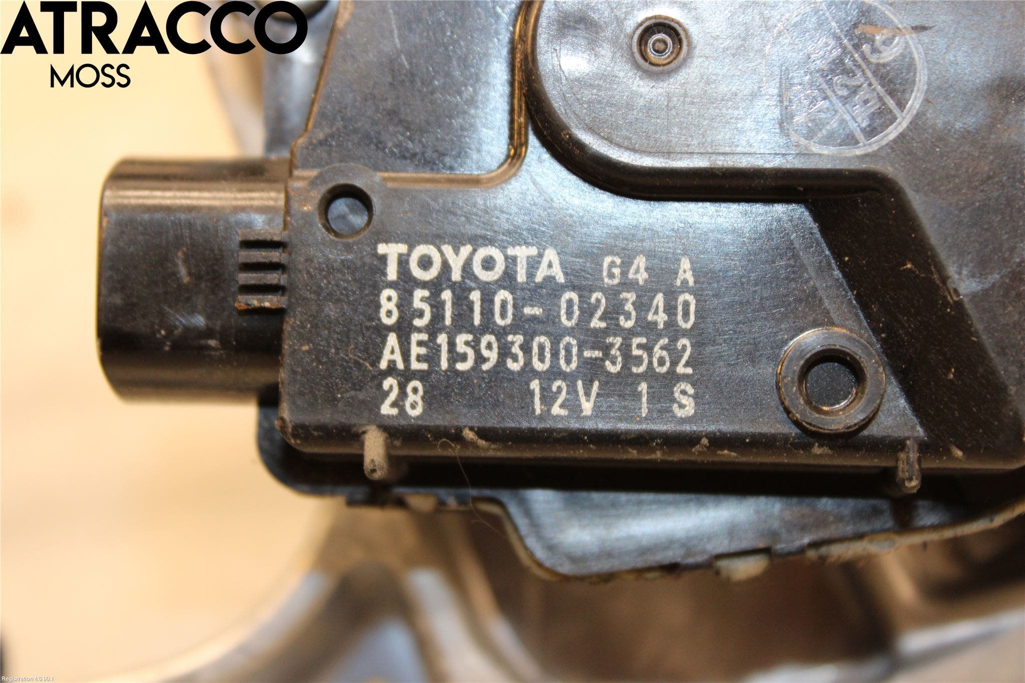 Toyota AURIS 13-19 Viskermotor Frontrute