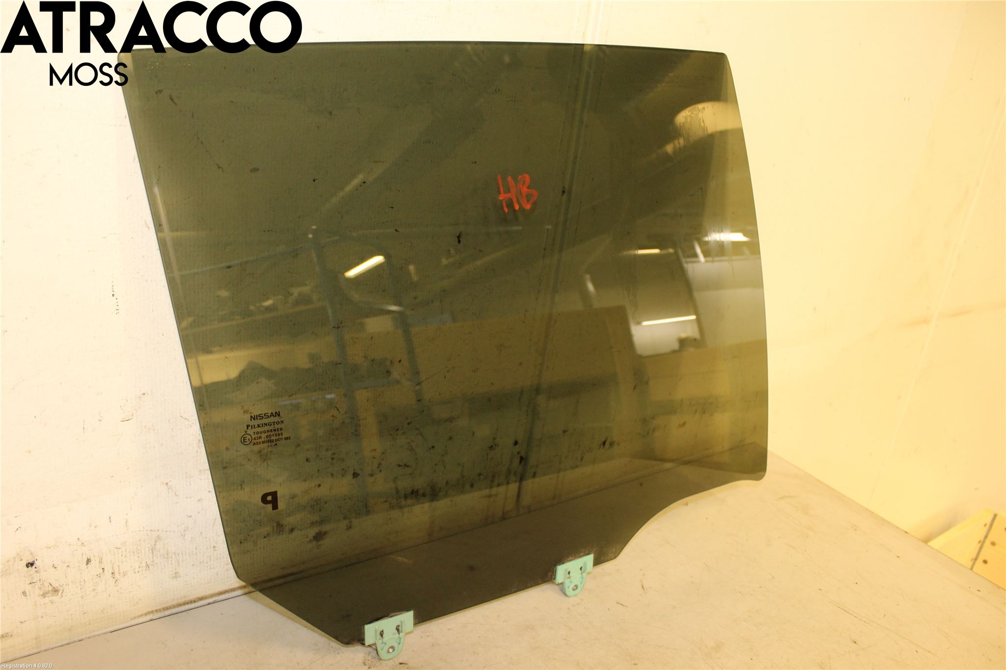 Nissan LEAF 11-17 Dørrute Bak Høyre 4Dørs