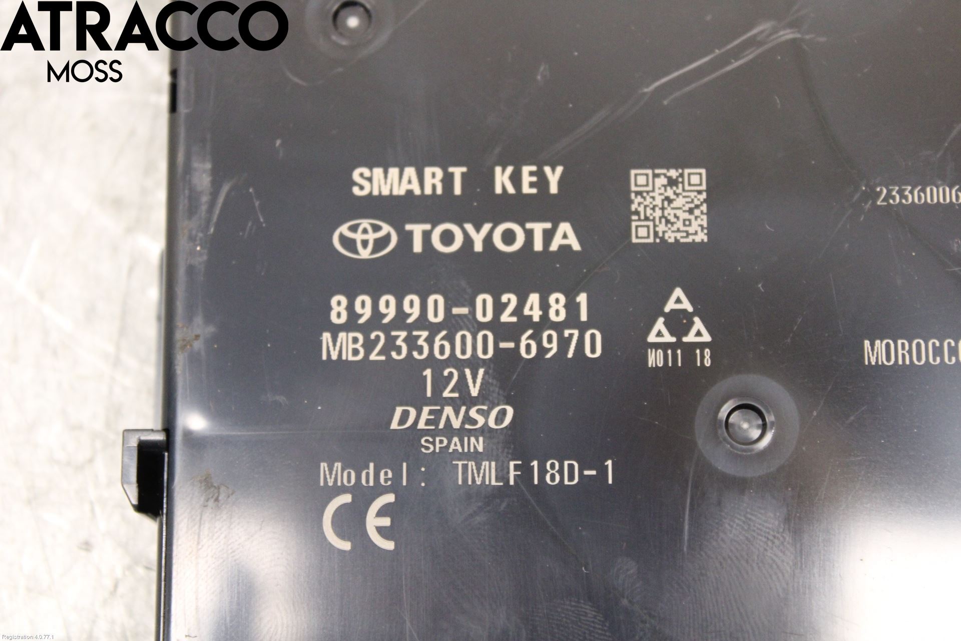 Toyota COROLLA 19- Styreenhet Øvrig