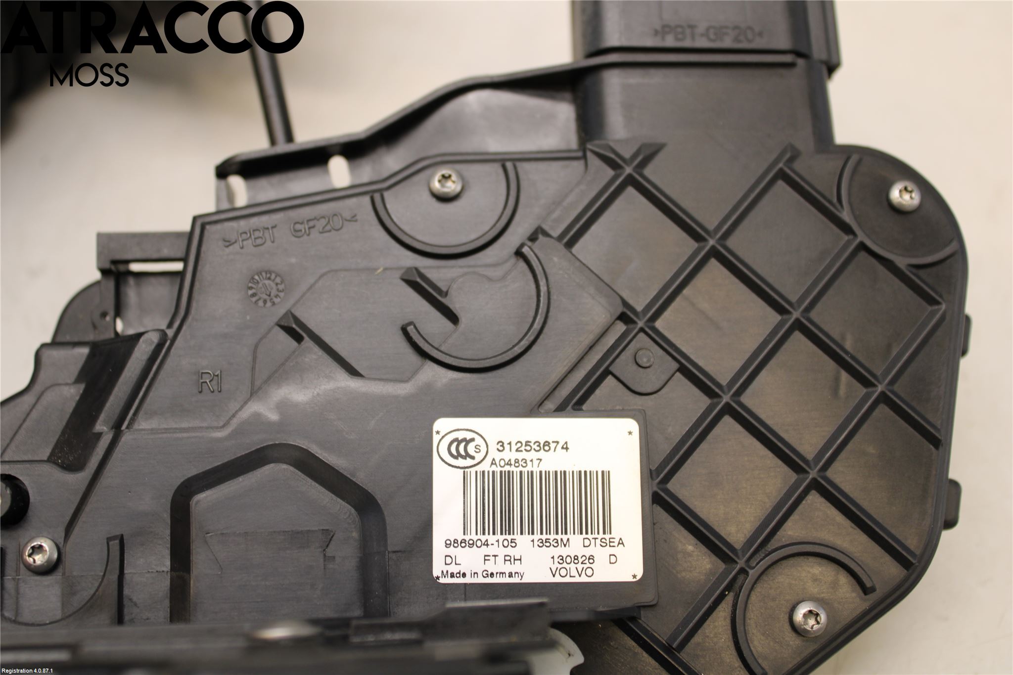 Volvo XC60 14-17 Dørlås - Låsekasse