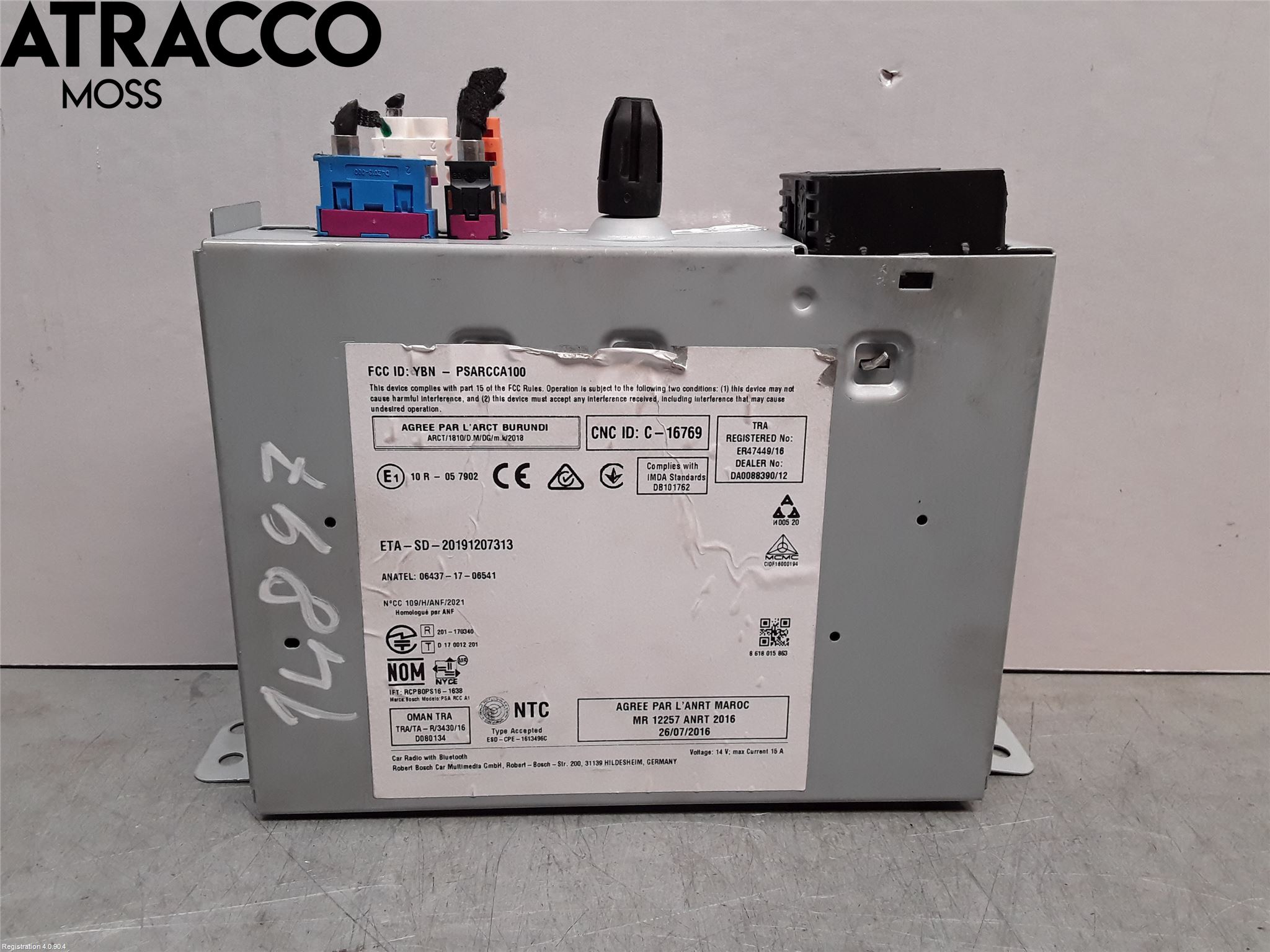 Opel CORSA F, CORSA-E 20- Stereo Radio Øvrig