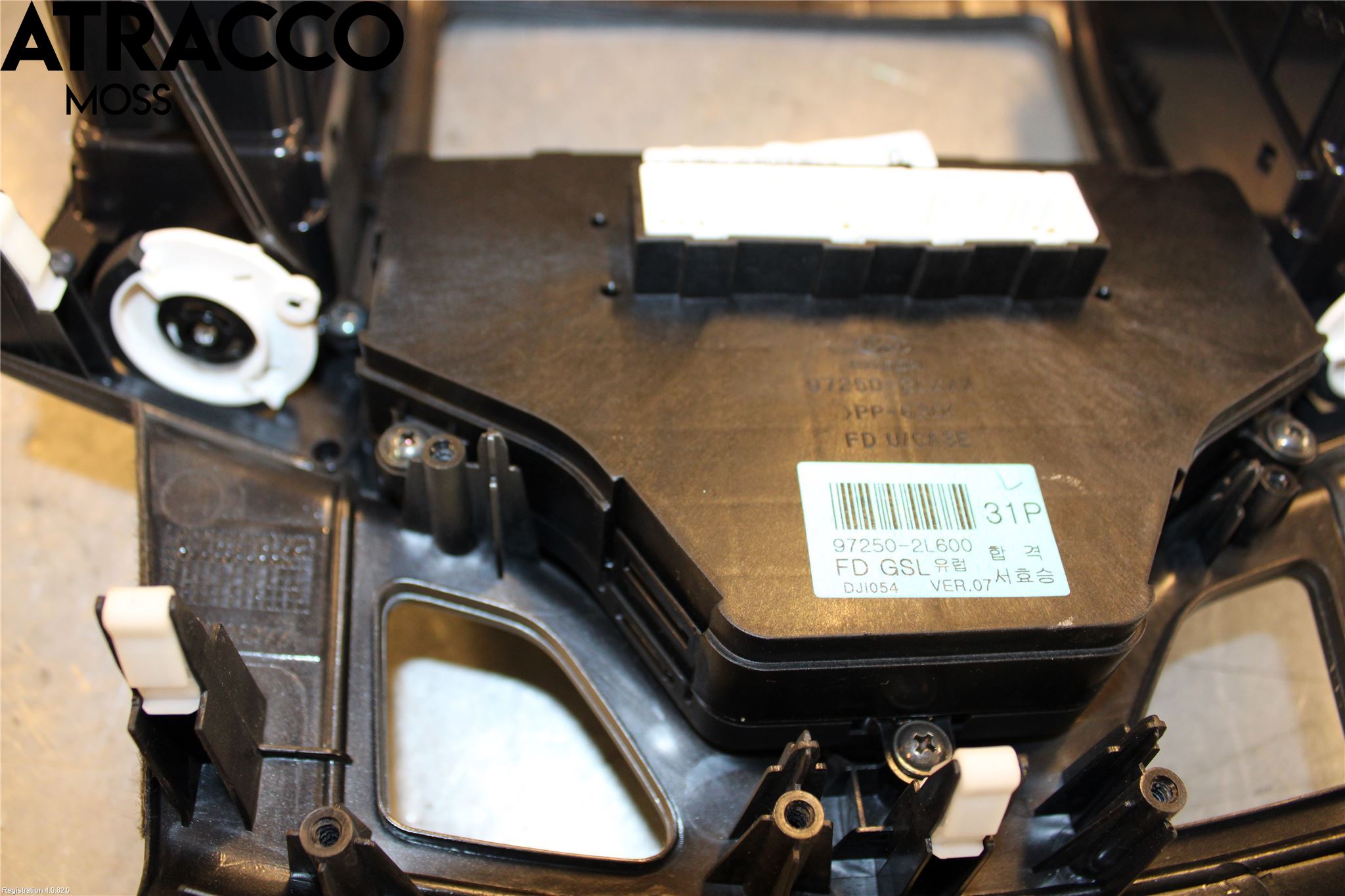 Hyundai i30 FD 07-12 Varme Ac Betjening-Display