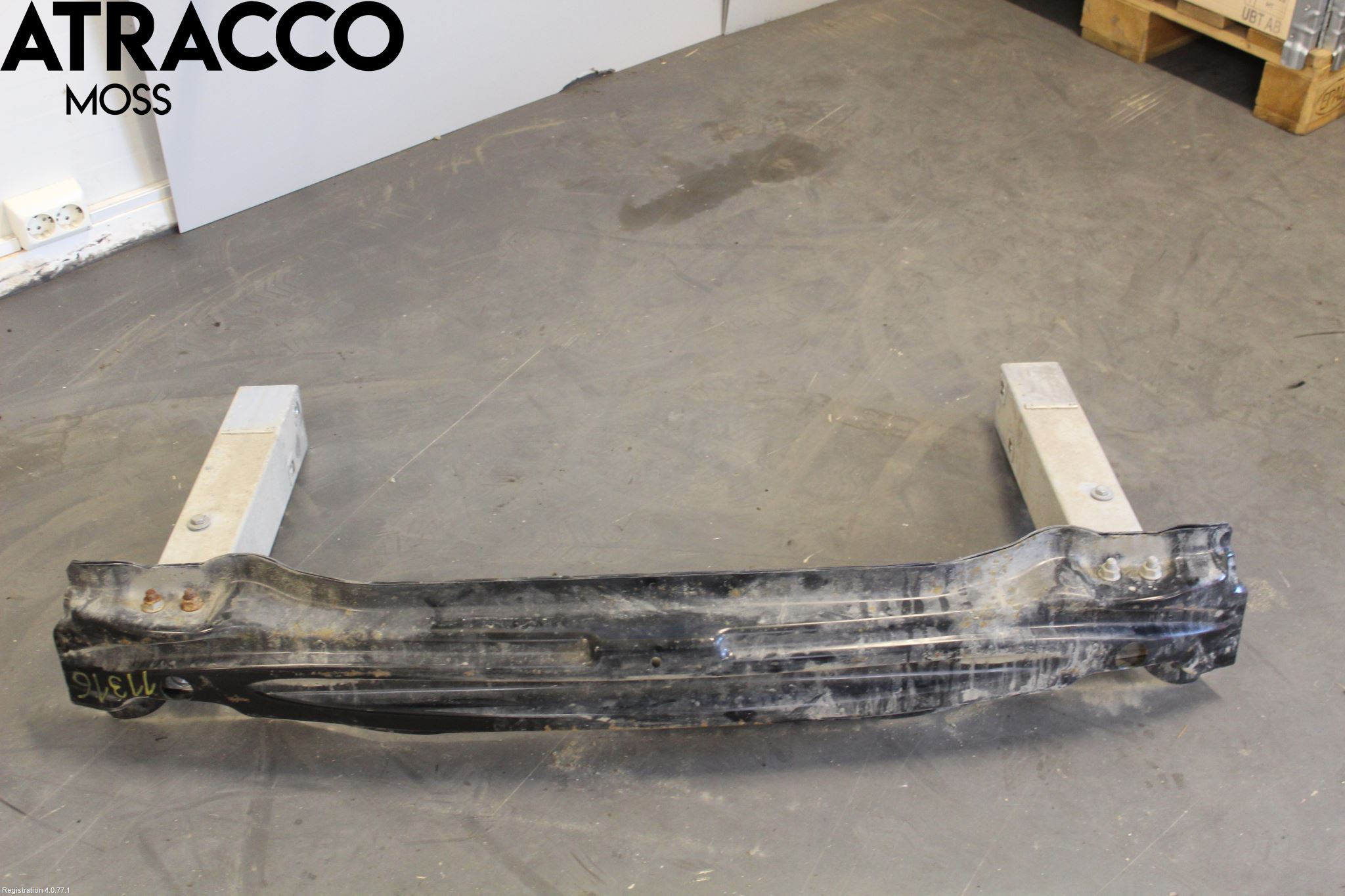 BMW i3 I01 13-22 Støtfanger Bak Bjelke