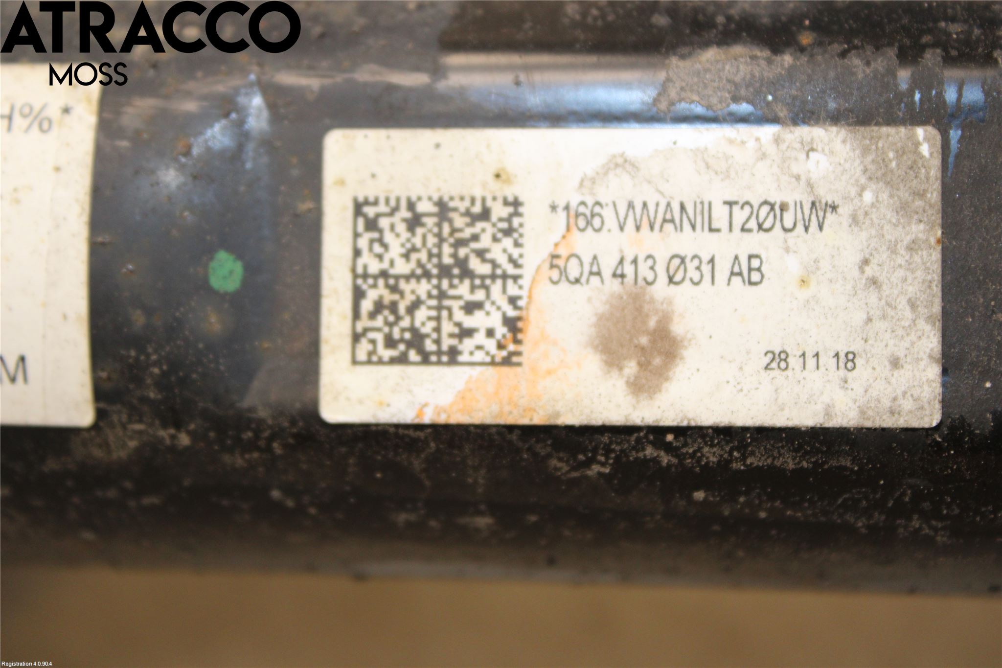 Volkswagen VW TOURAN 16- Fjærbein Foran Venstre