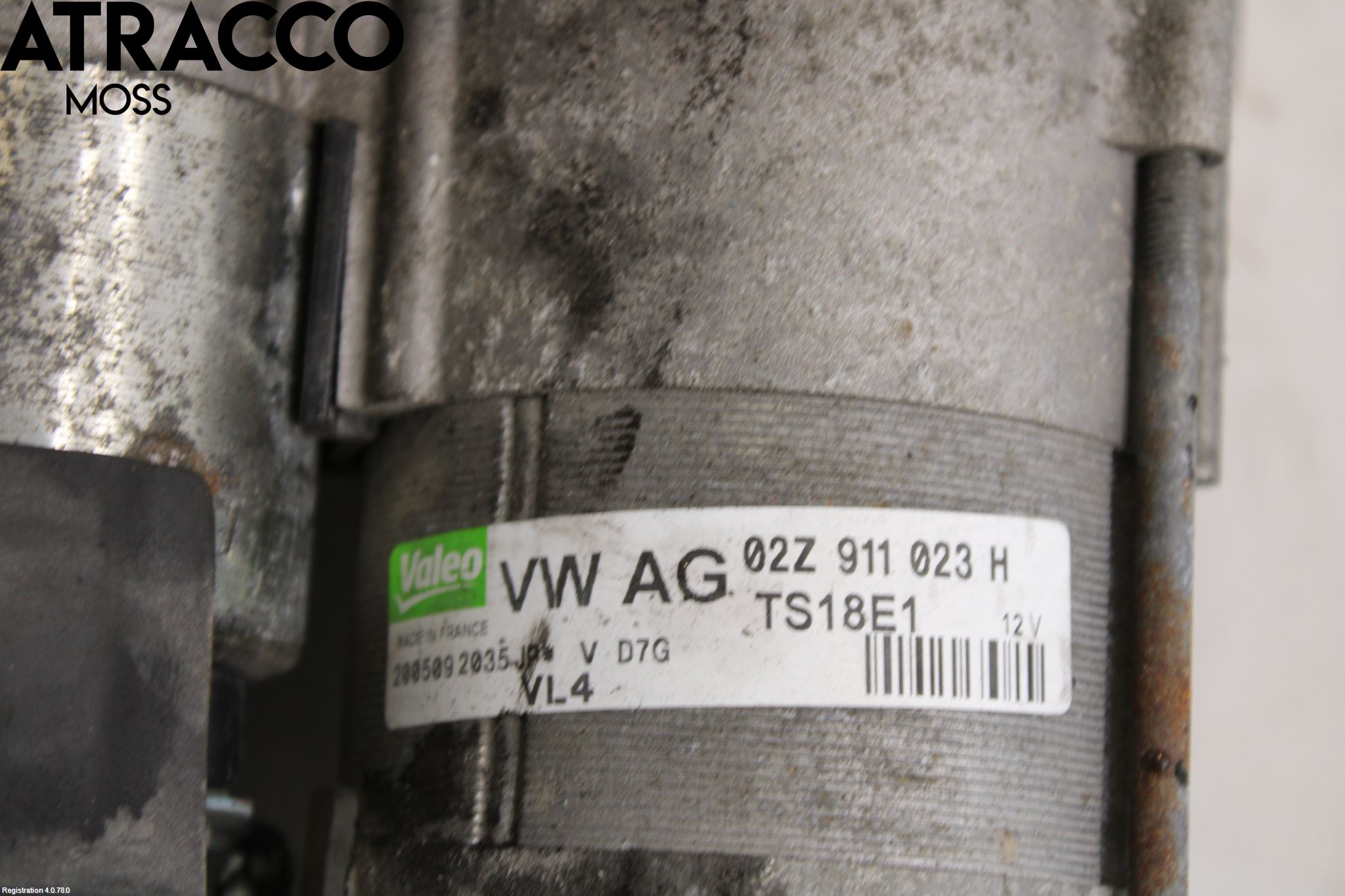 Audi A3/S3 05-13 Startmotor Diesel