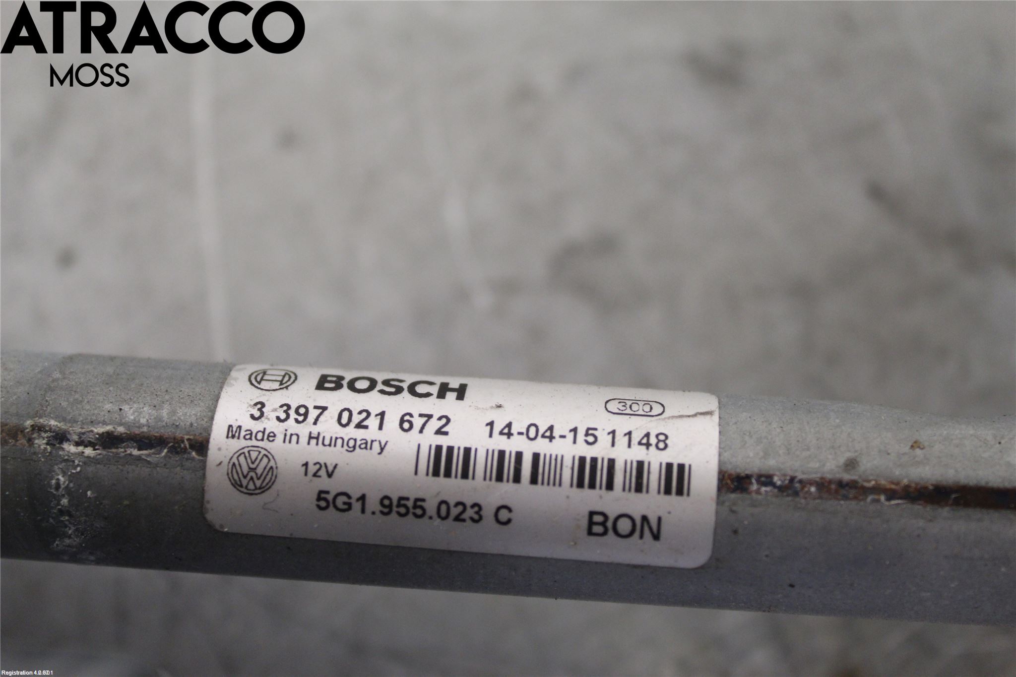 Volkswagen VW GOLF / E-GOLF VII 13-20 Viskermotor Frontrute