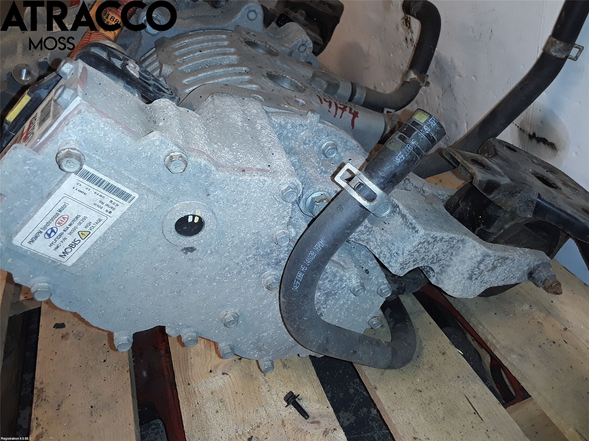 Kia SOUL 09- Motor Elektrisk Fram