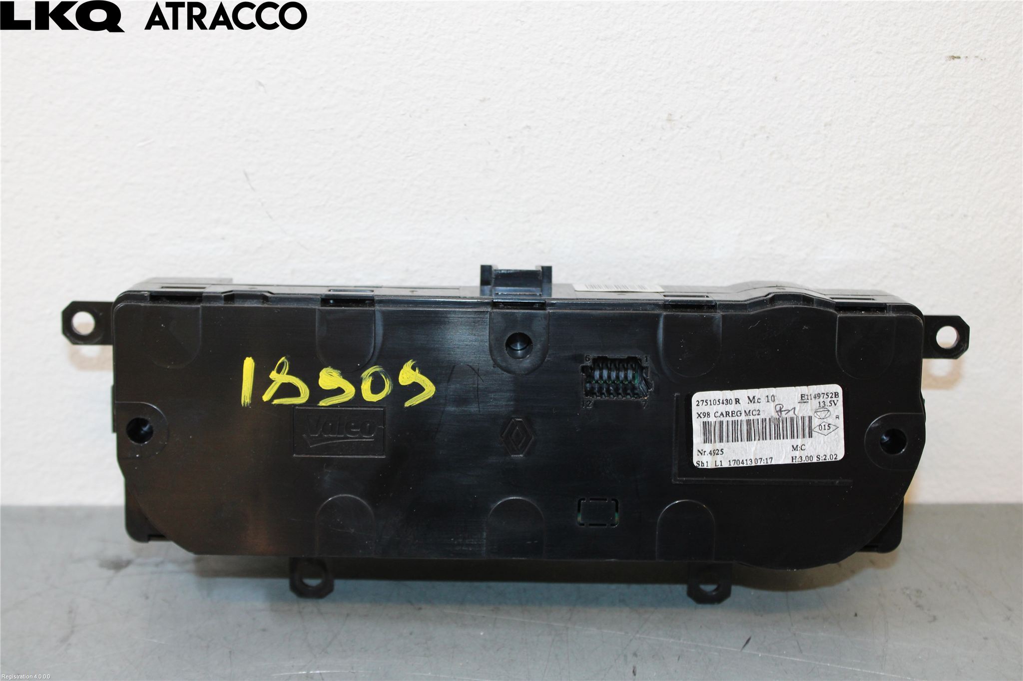 Renault CAPTUR 13-19 Varme Ac Betjening-Display