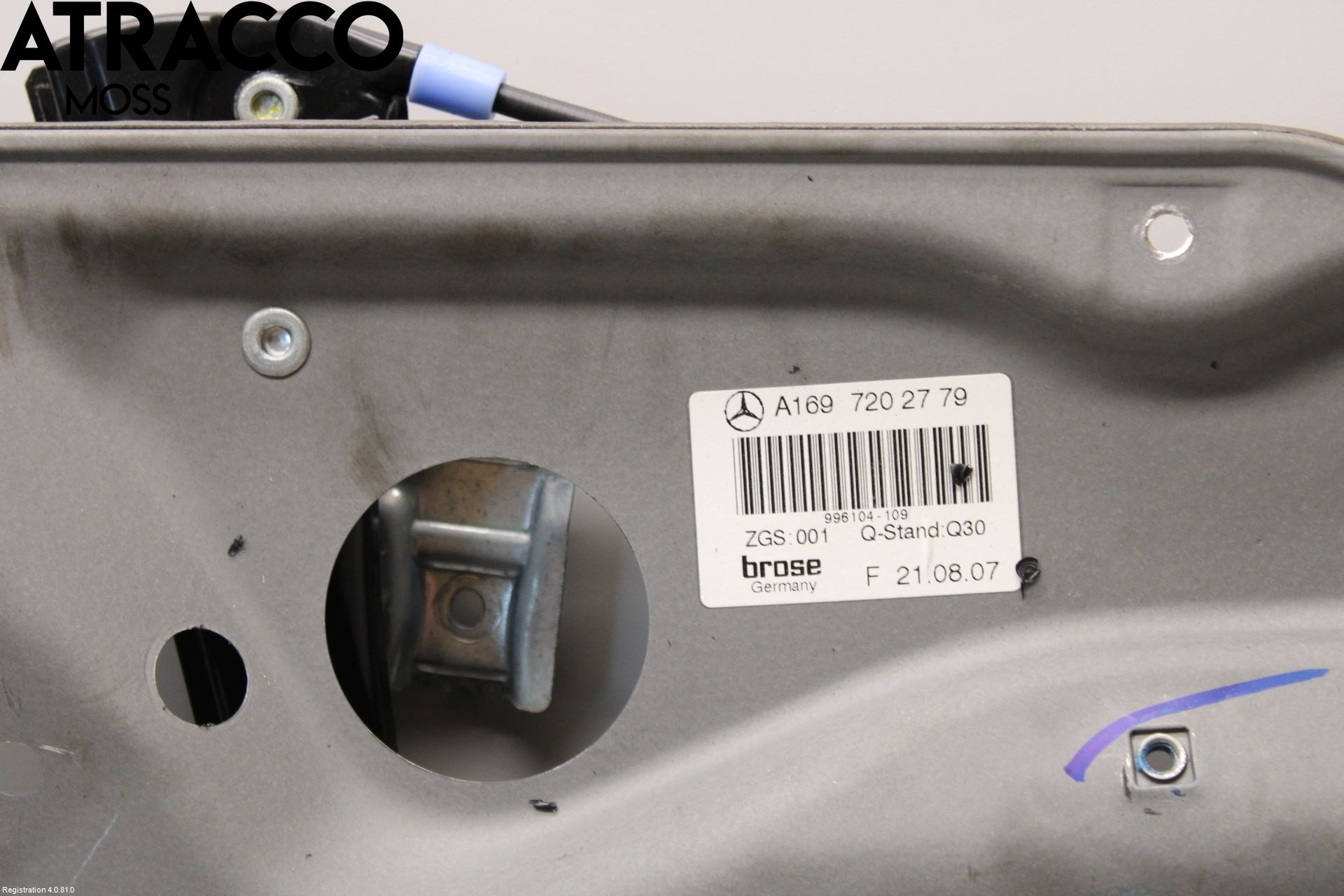 Mercedes-Benz MB A-KLASS (W169) 04-12 Vindusheis El Komp