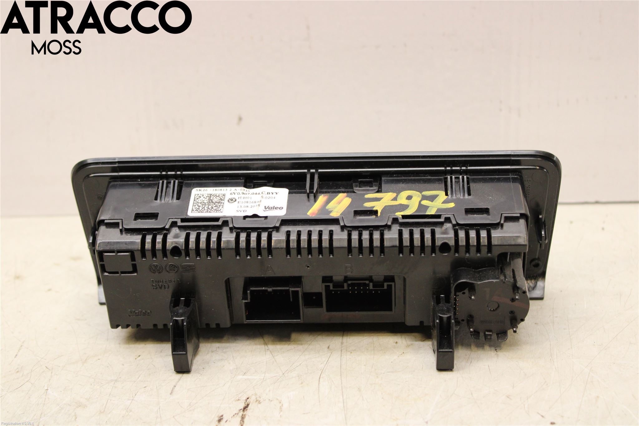 Skoda FABIA 15-21 Varme Ac Betjening-Display