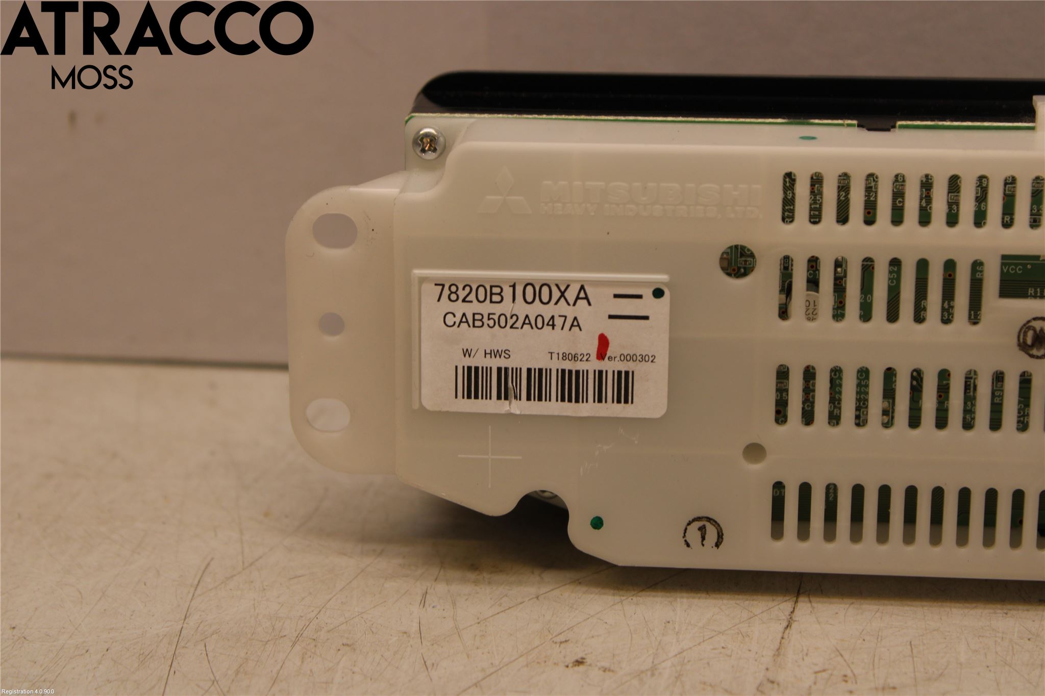 Mitsubishi OUTLANDER 13-21 Varme Ac Betjening-Display