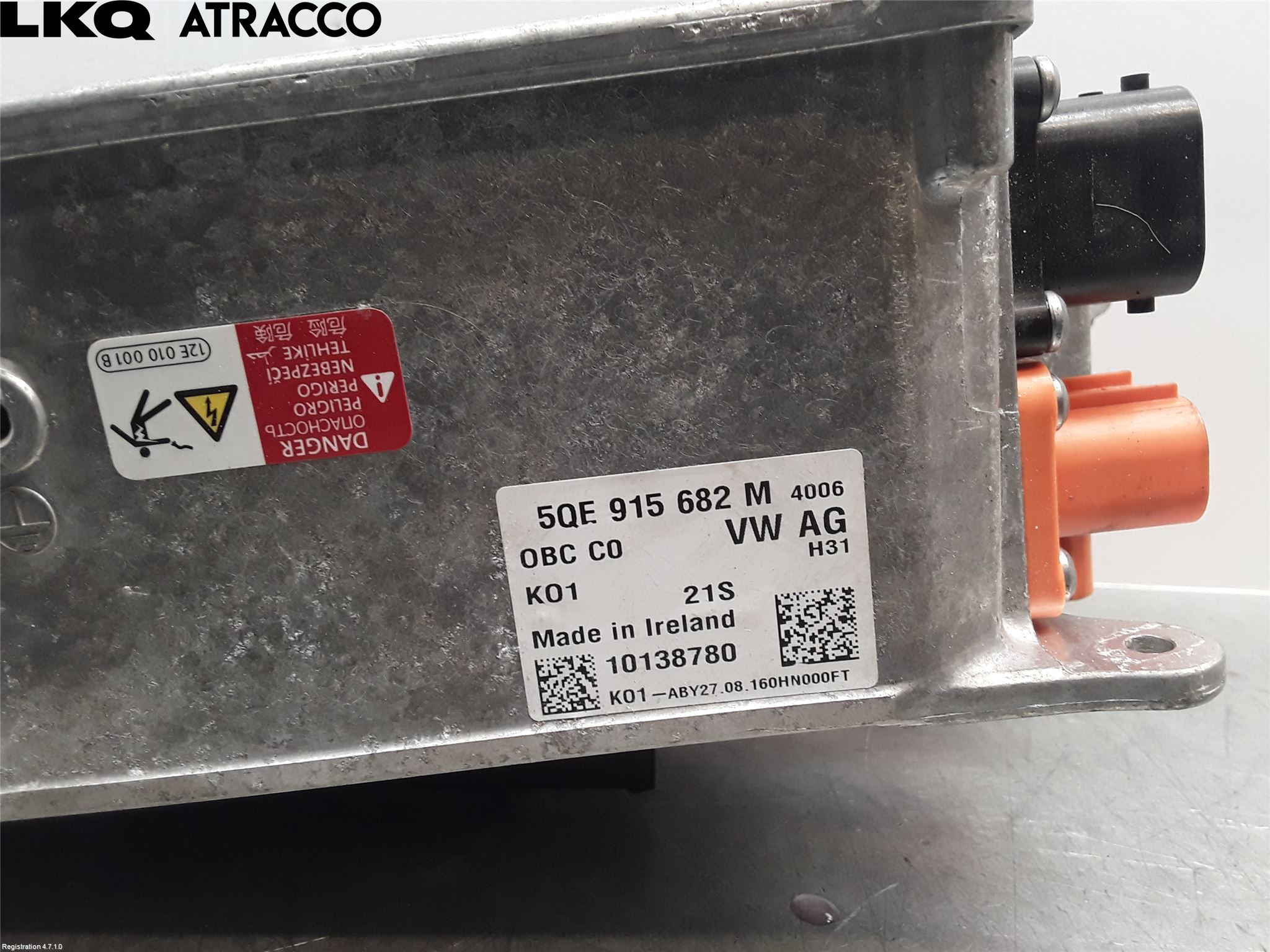 Volkswagen VW PASSAT 15-19 Batterilader Hybrid