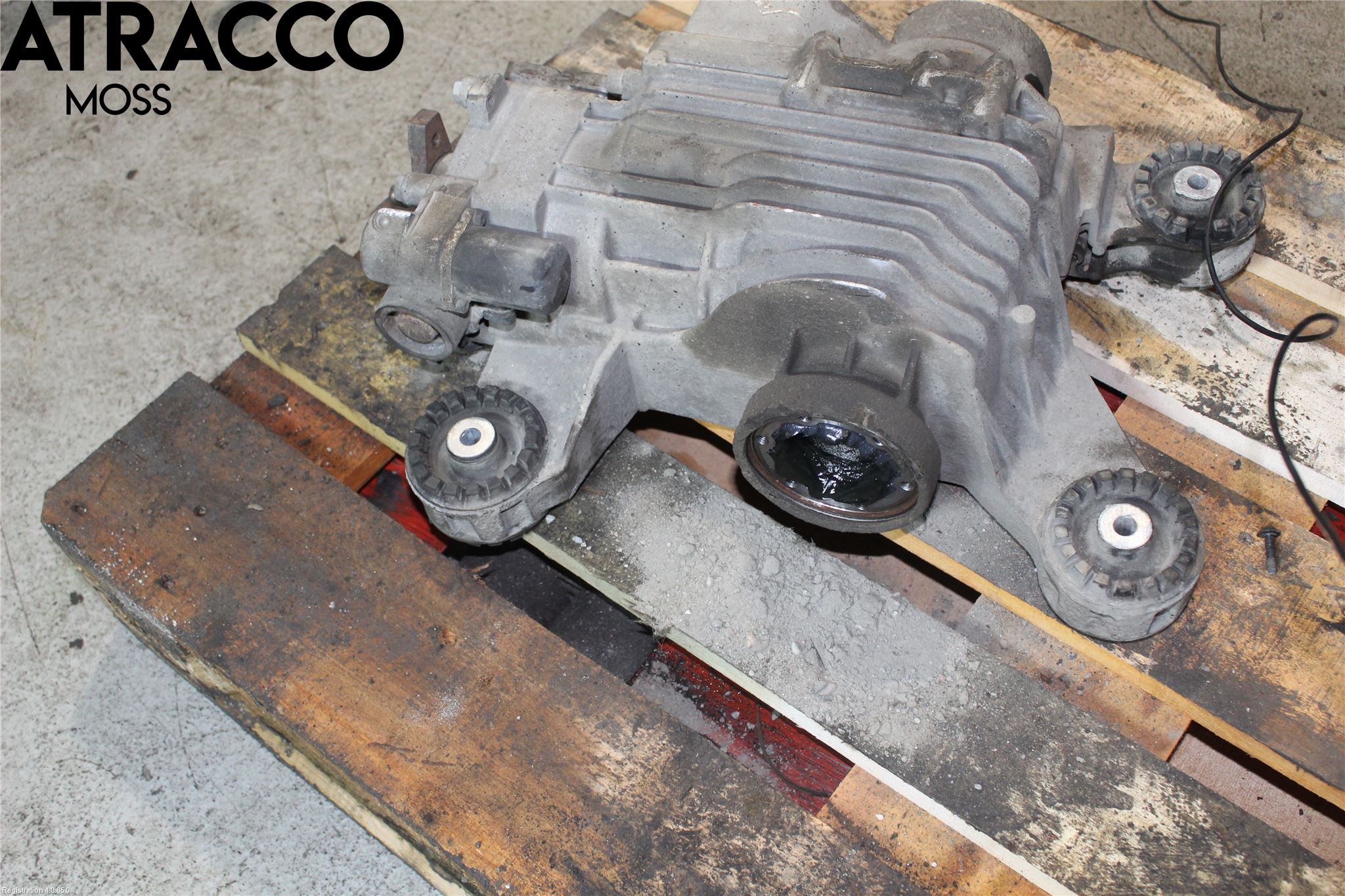 Volkswagen VW PASSAT 05-11 Bakaksel Kardang Bak -Diff