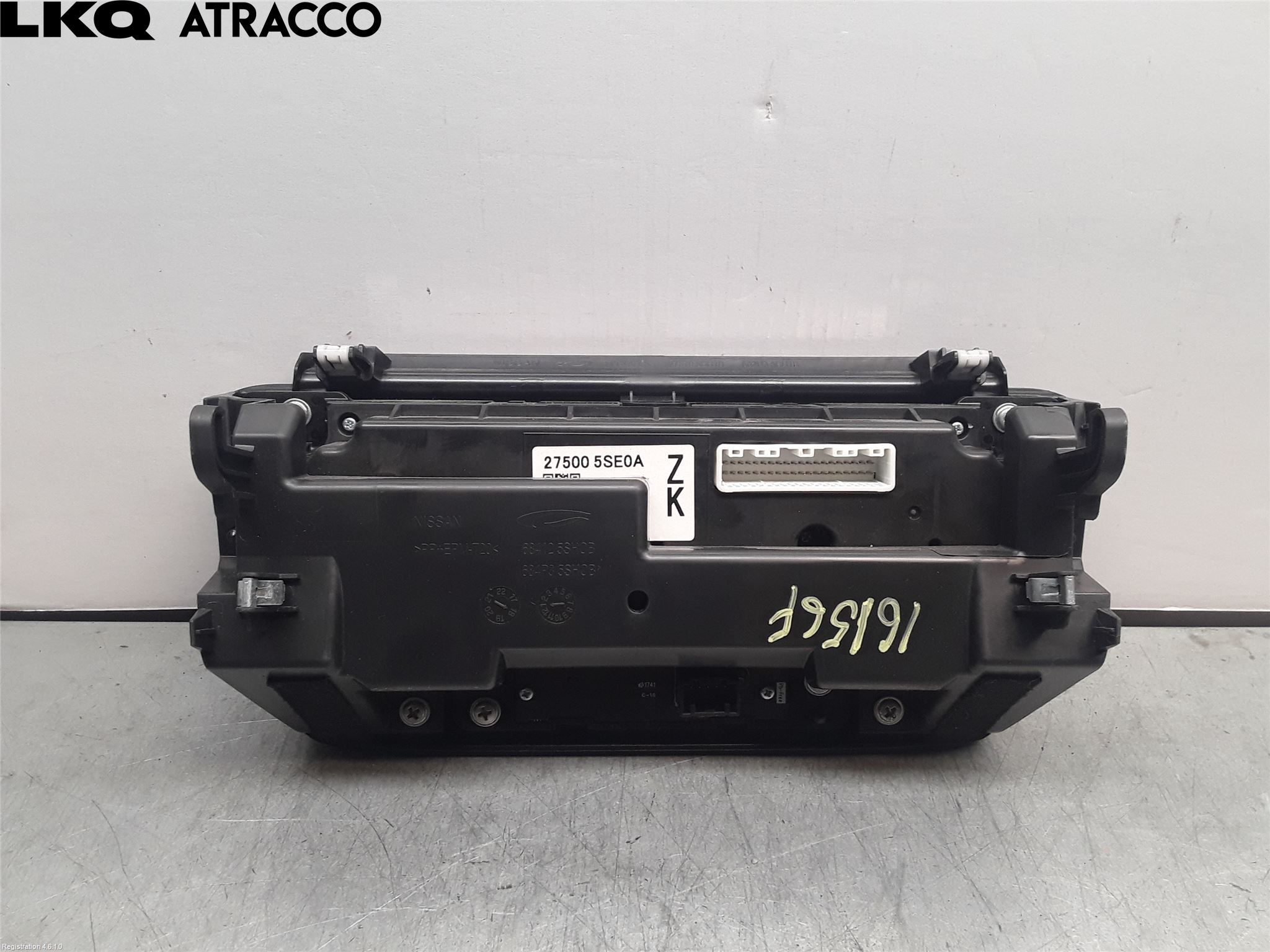 Nissan LEAF 18- Varme Ac Betjening-Display