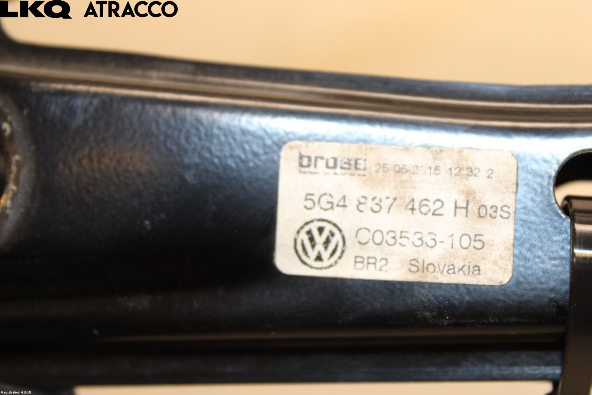 Volkswagen VW GOLF / E-GOLF VII 13-20 Vindusheis El Komp