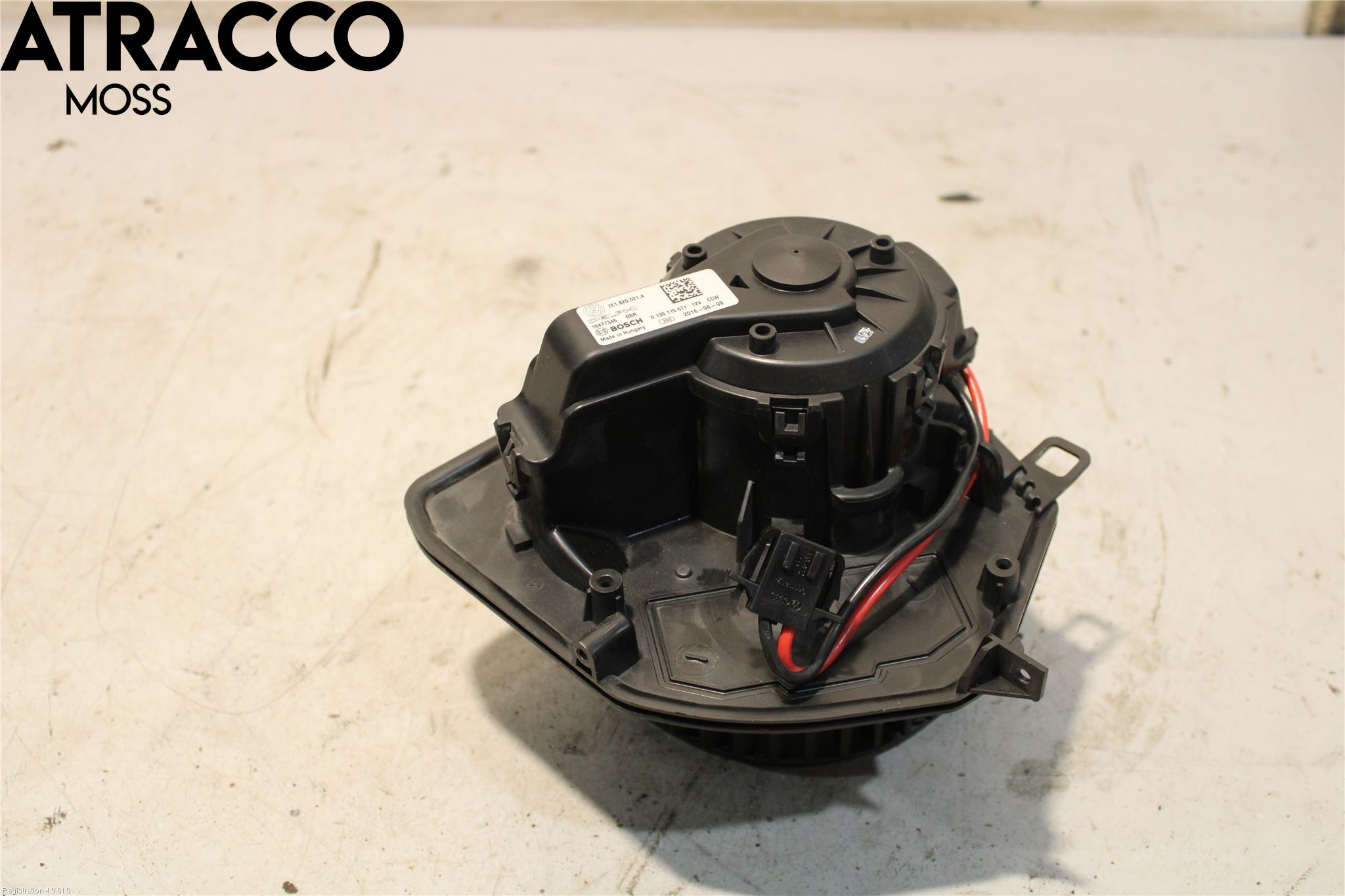 Volkswagen VW TRANSP/CARAVELLE (T6) 16-22 Varme Ac Varmeapparatvifte