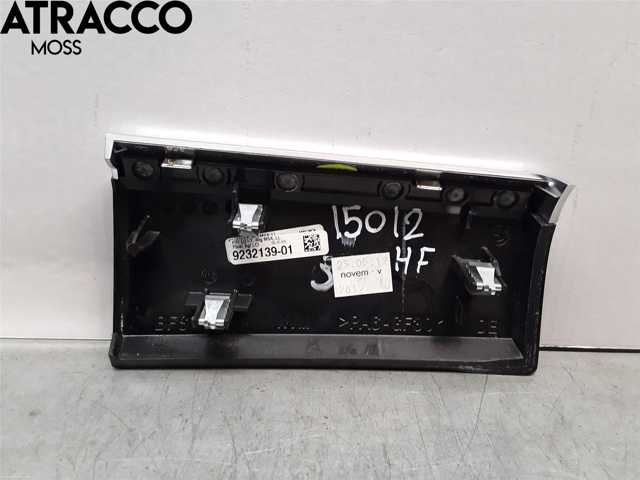 BMW 7 F01/02/03/04 09-15 Innr Dashbord Sparkeplate